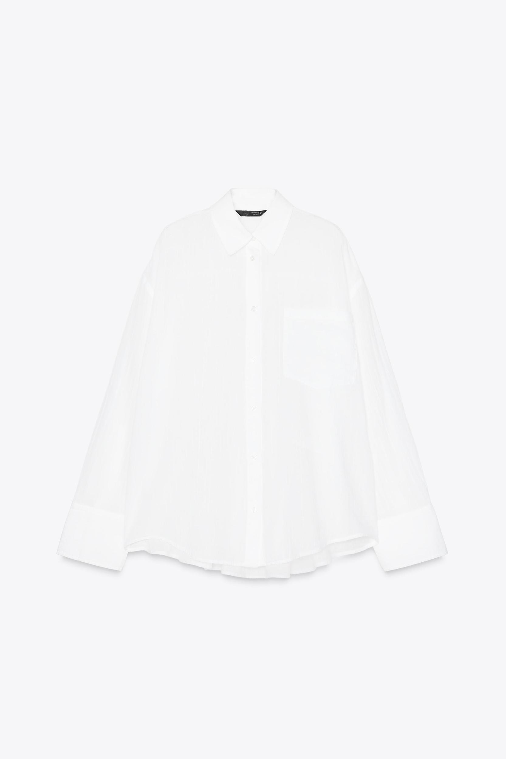 OVERSIZED GAUZE SHIRT Product Image
