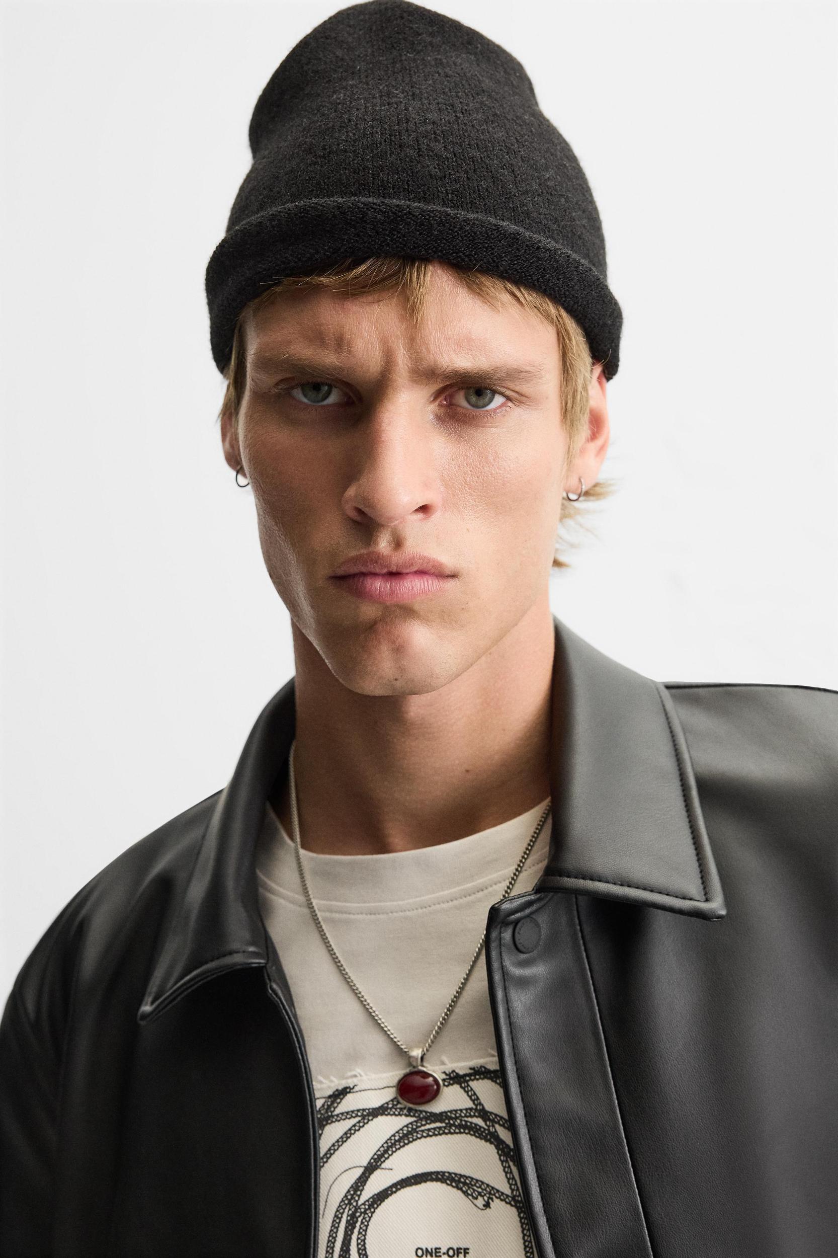 FAUX LEATHER JACKET Product Image