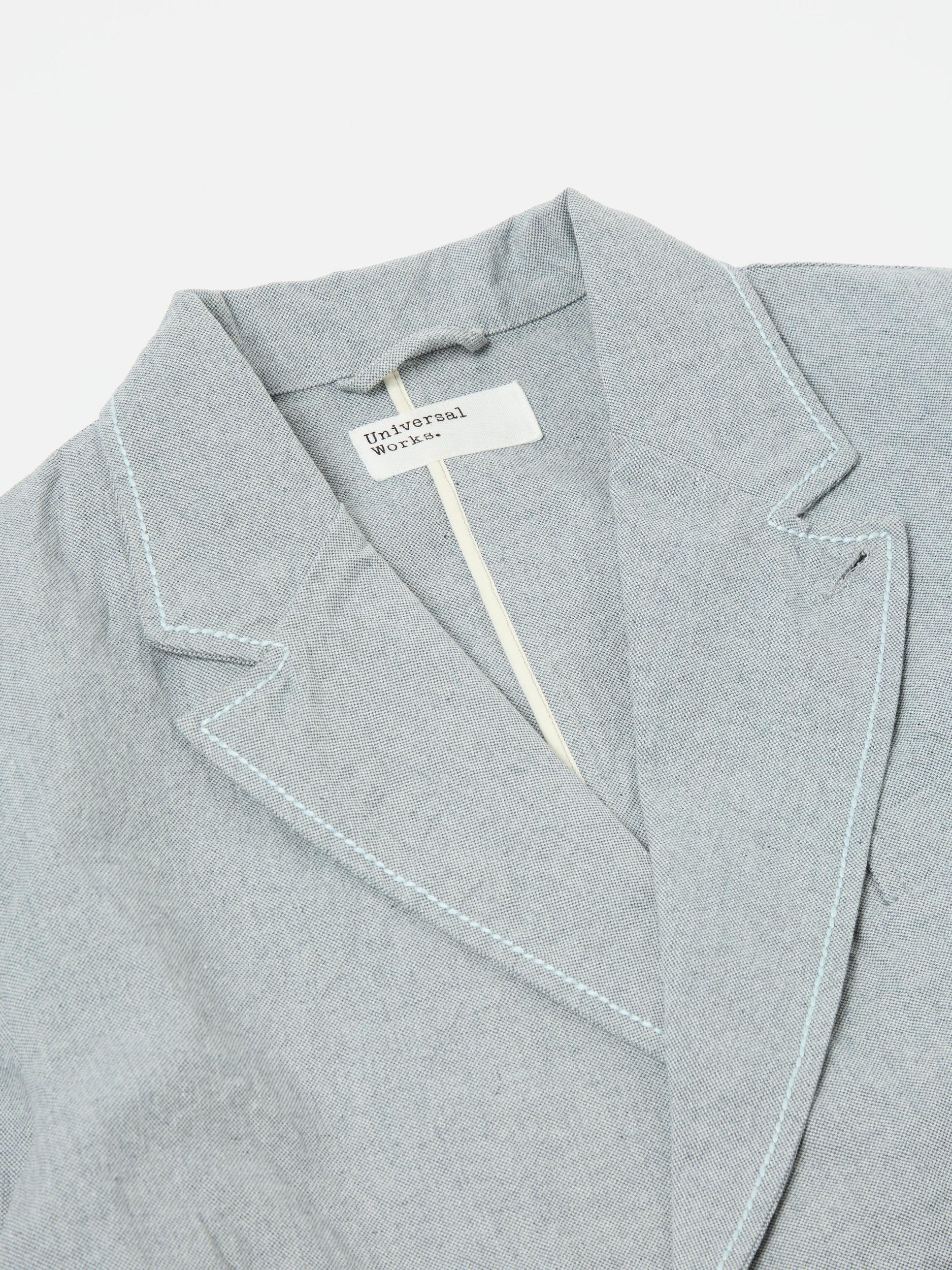 Indigo Reworked Jean Cloth Manor Jacket Product Image