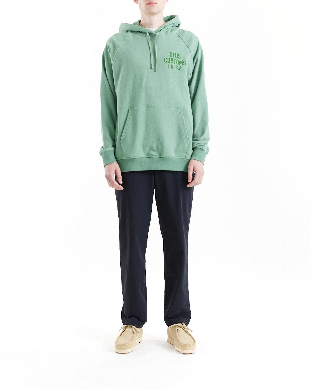 Quay Hoodie - Shale Green Product Image