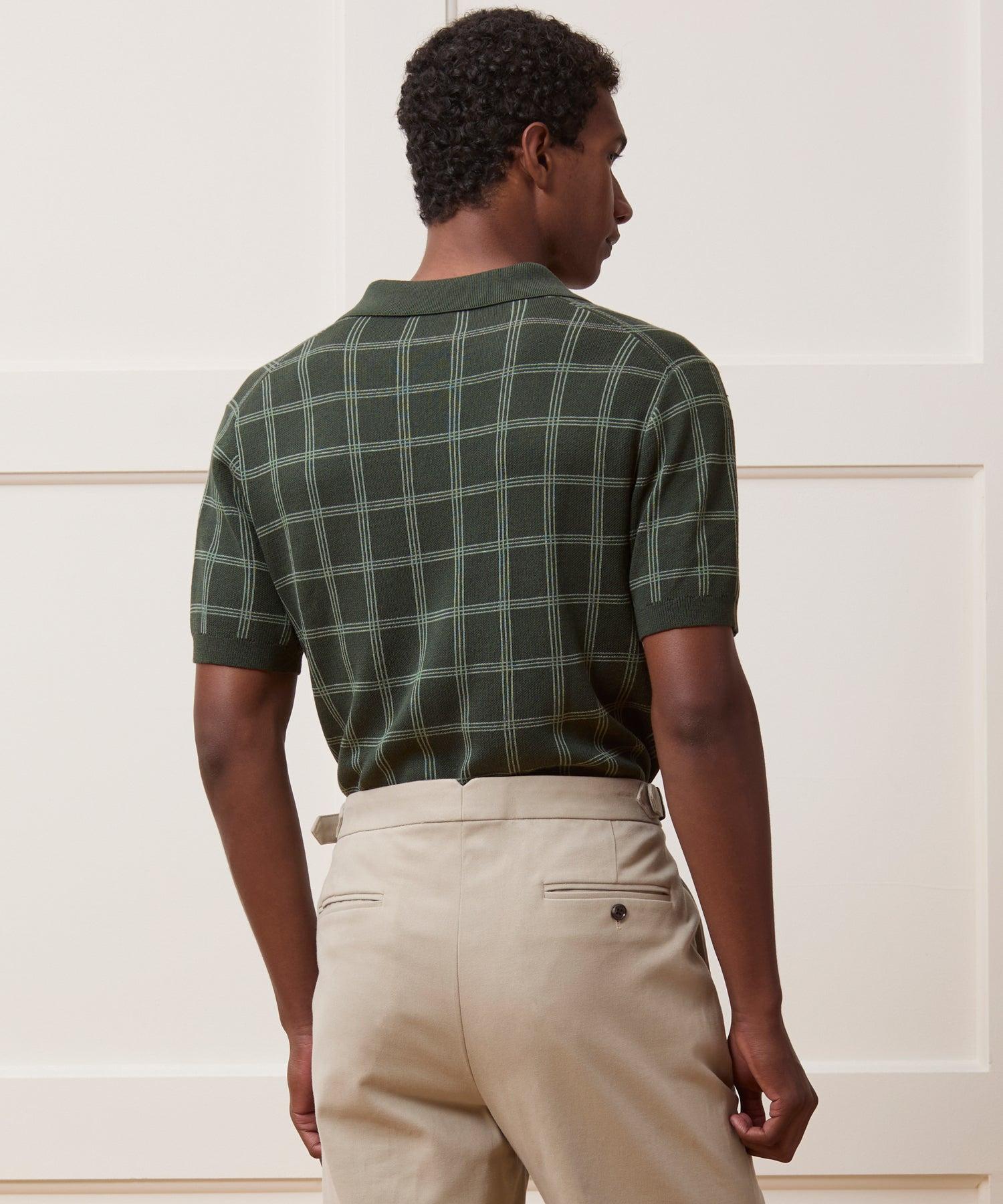 Silk-Cotton Montauk Sweater Polo Product Image