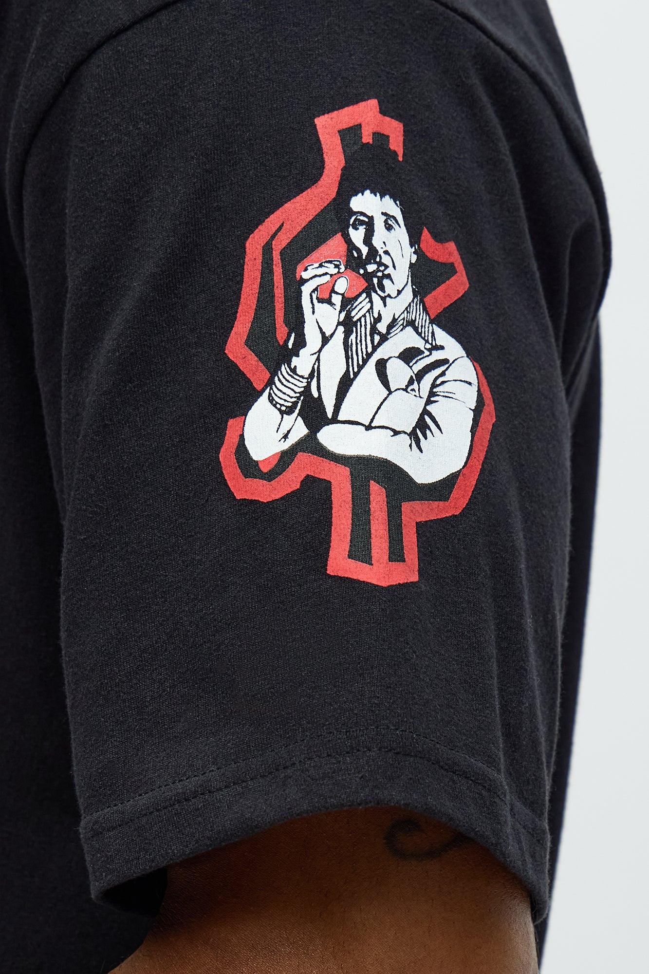 Scarface Racing Short Sleeve Tee - Black Product Image