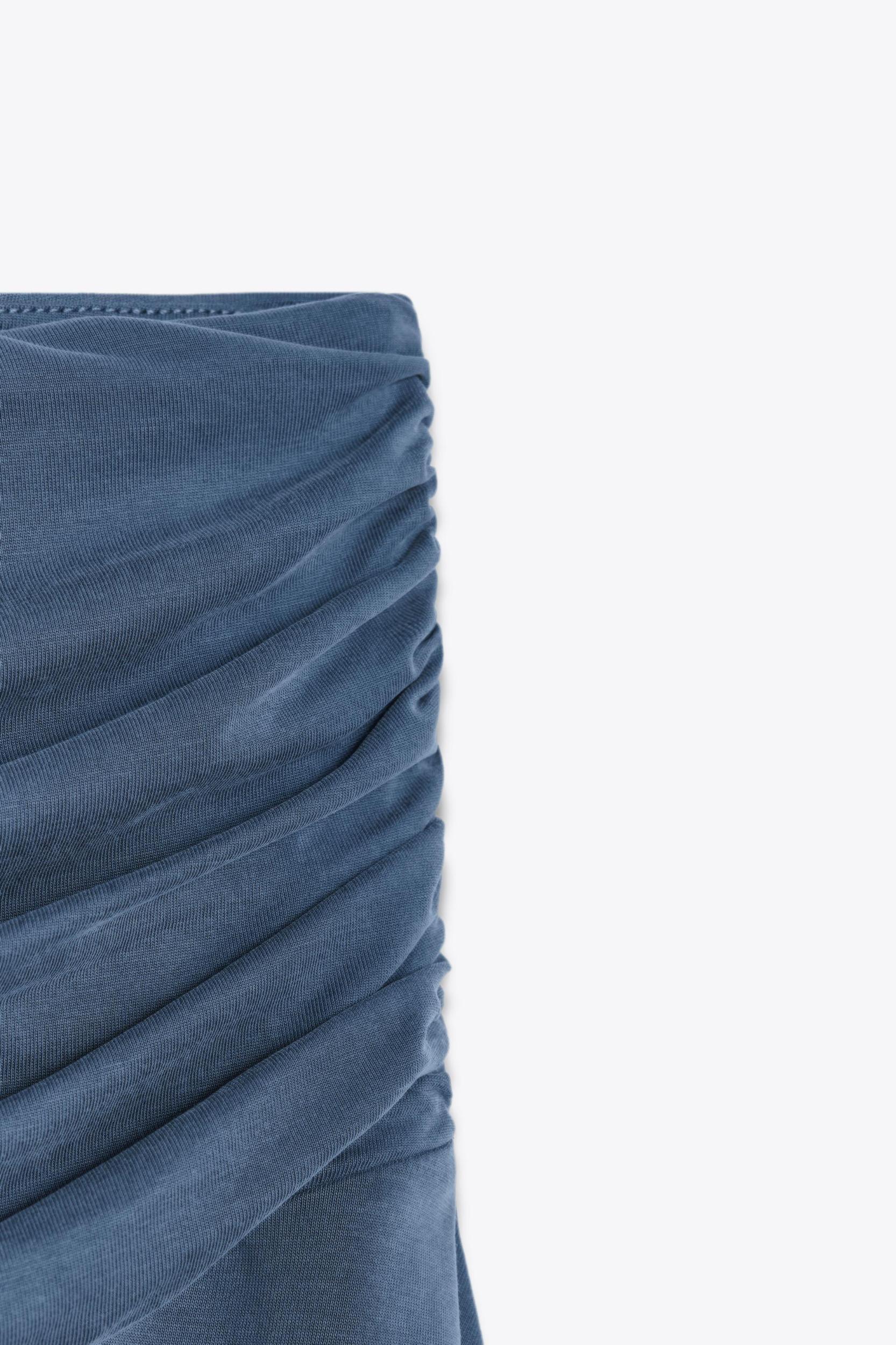 ASYMMETRIC MINI SKIRT Product Image