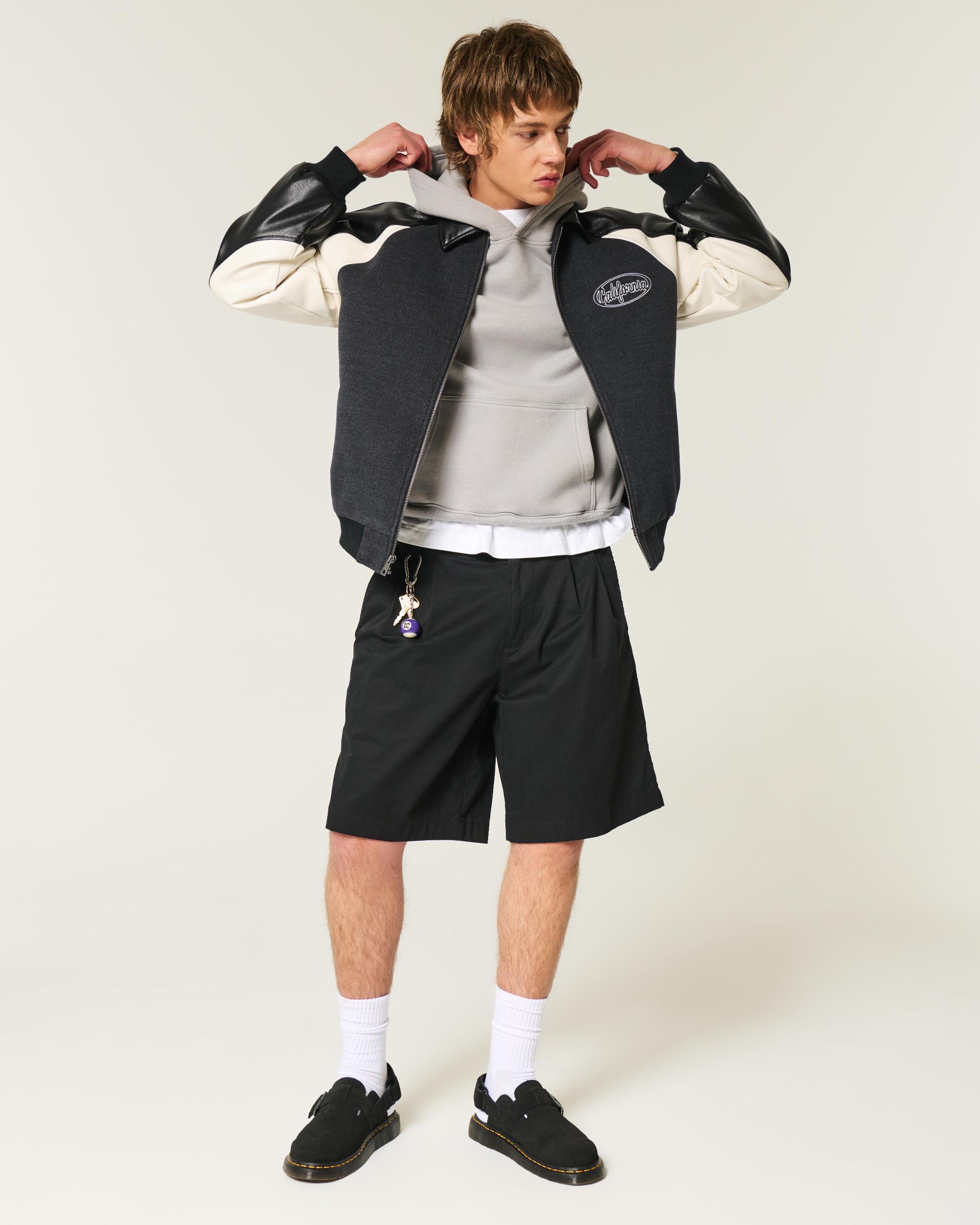 Midtown Bulldogs Graphic Varsity Jacket Product Image