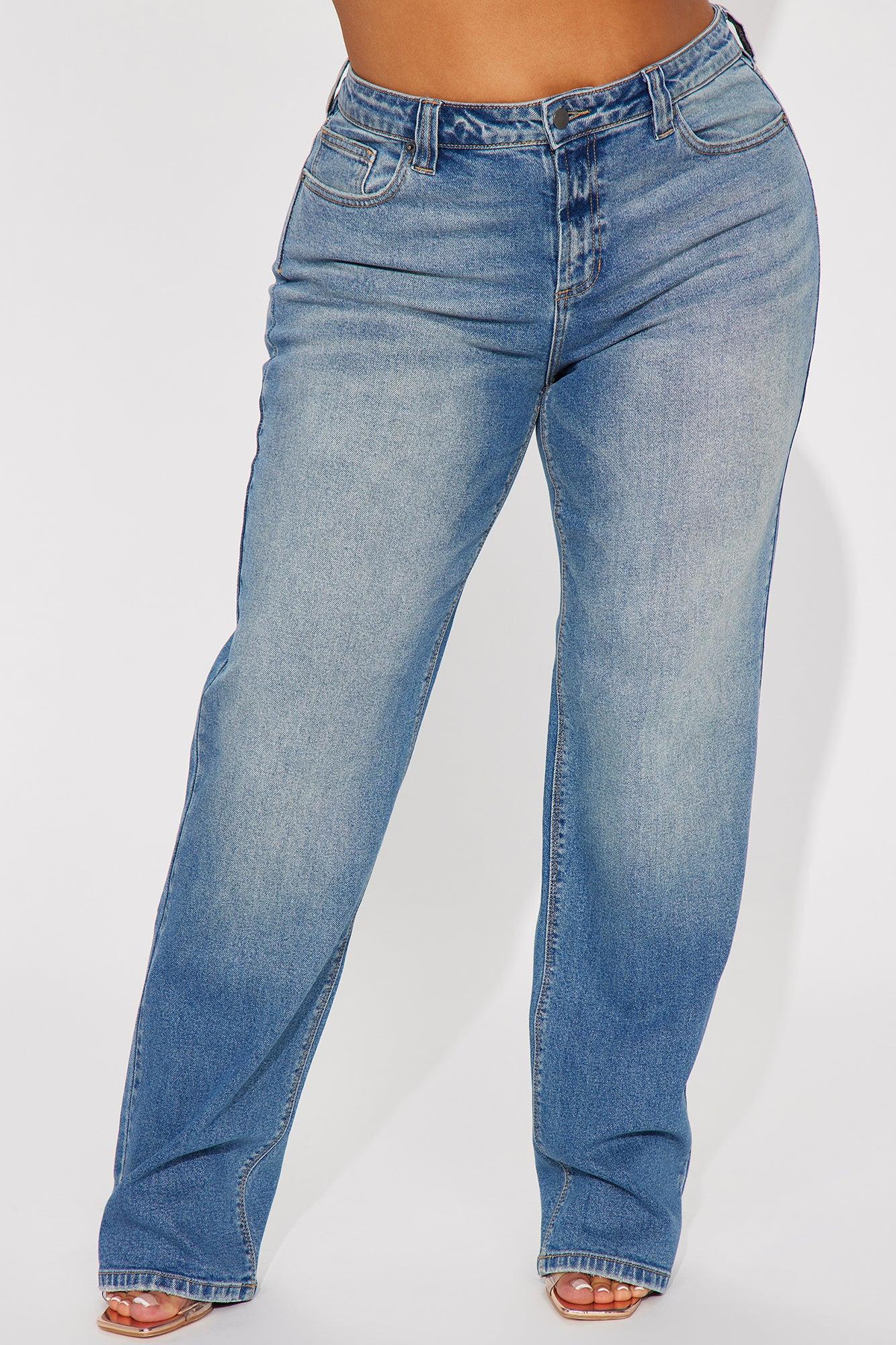 Sicily Straight Leg Jeans - Medium Wash Product Image