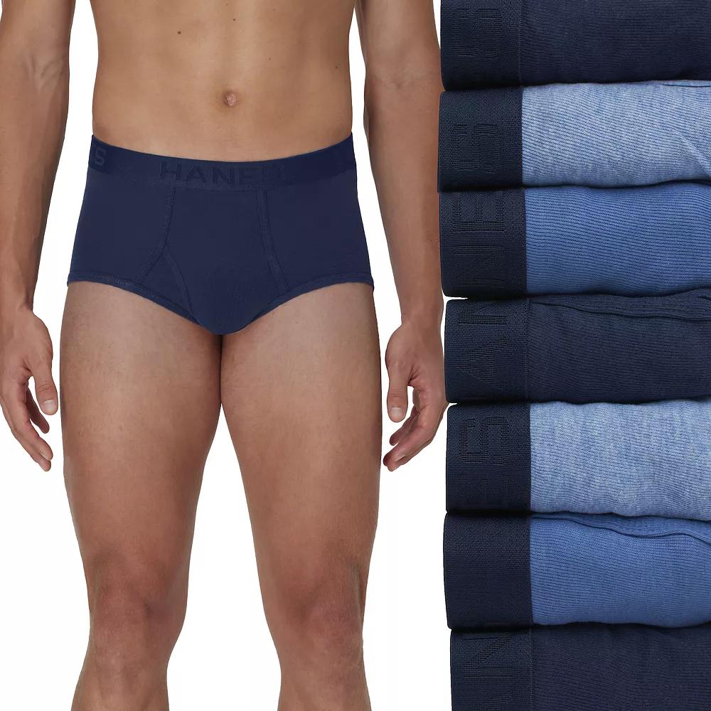 Hanes Ultimate 7-Pack Mens Full-Cut Briefs Product Image
