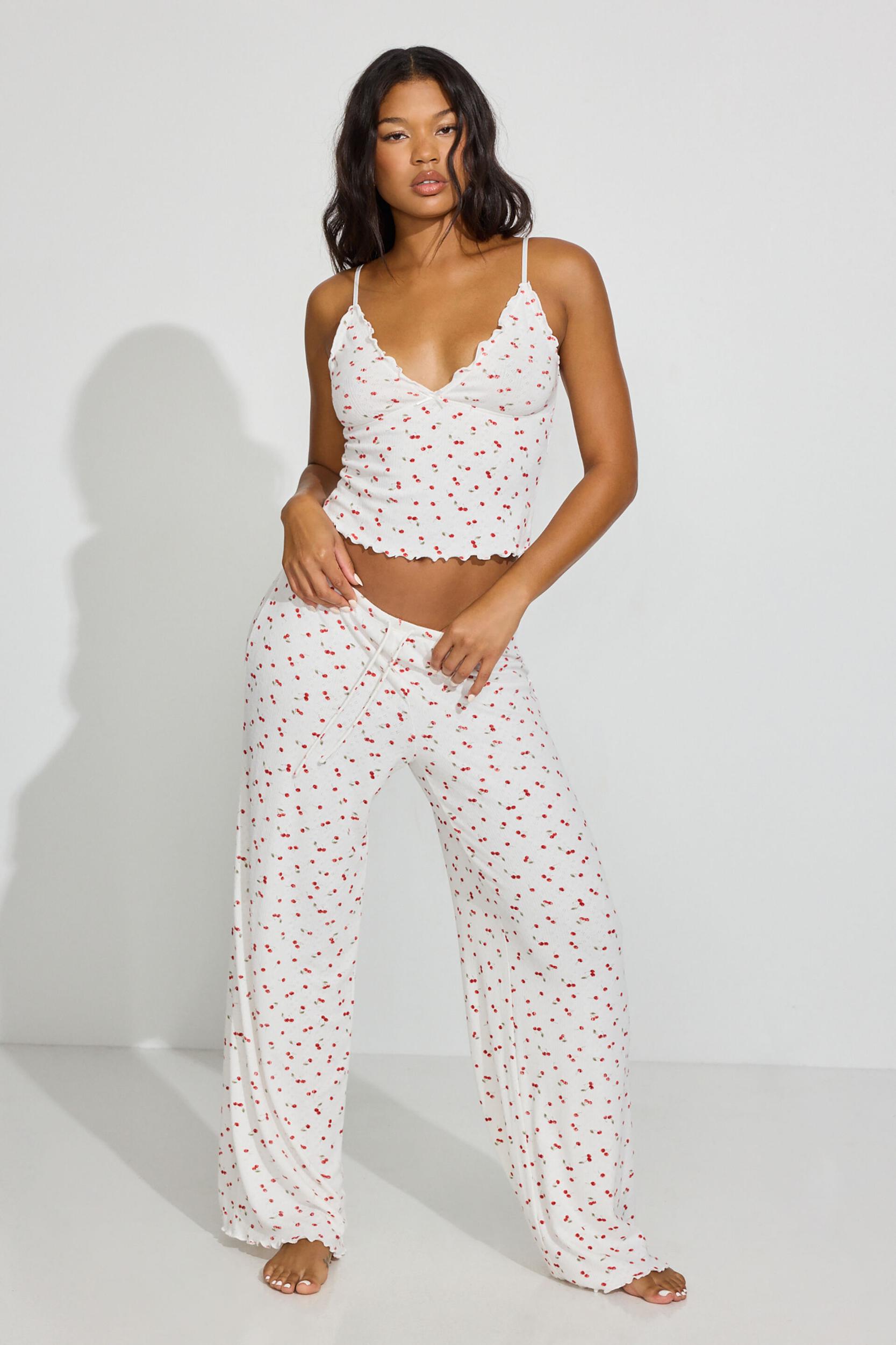 Pointelle V-Neck Cami Top Product Image