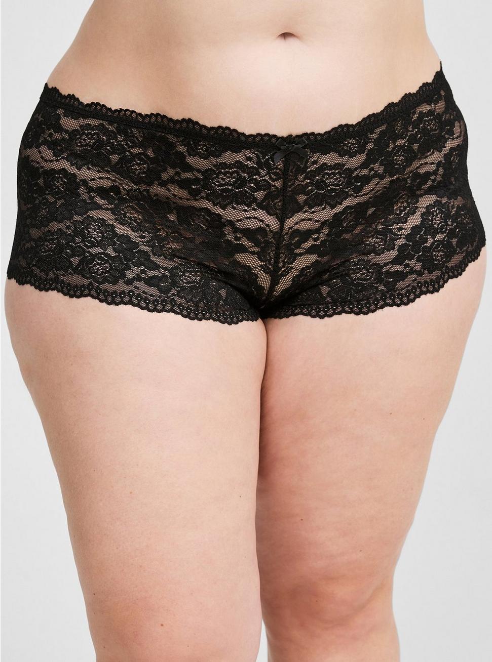 Mid-Rise Simply Lace Cheeky Panty Product Image