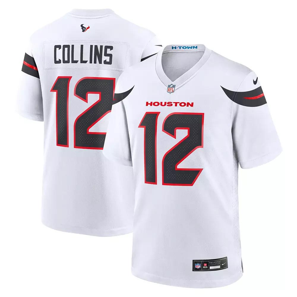Nico Collins Houston Texans Nike Mens NFL Game Football Jersey | 67NM0B9N9HF-D1F Product Image