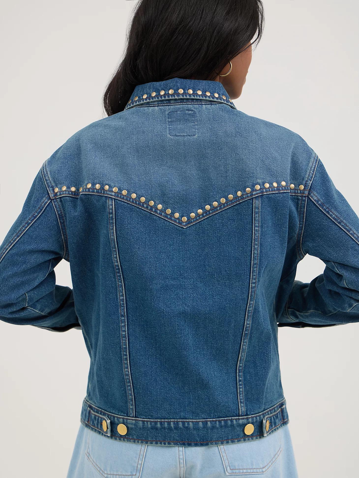 Wrangler® x Yellow Rose by Kendra Scott Studded Jacket | Women's JACKETS & OUTERWEAR | Wrangler® Product Image