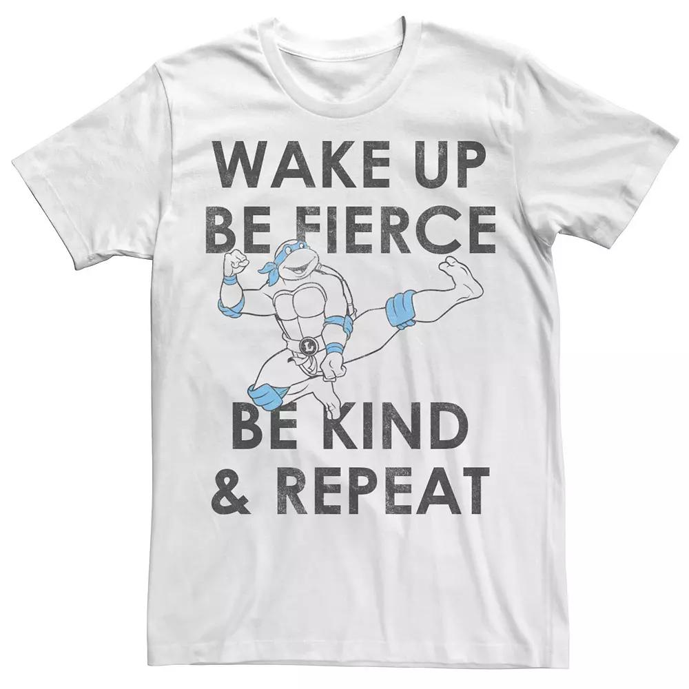 Men's Ninja Turtles Leonardo Be Kind And Repeat Short Sleeve Tee,  Product Image