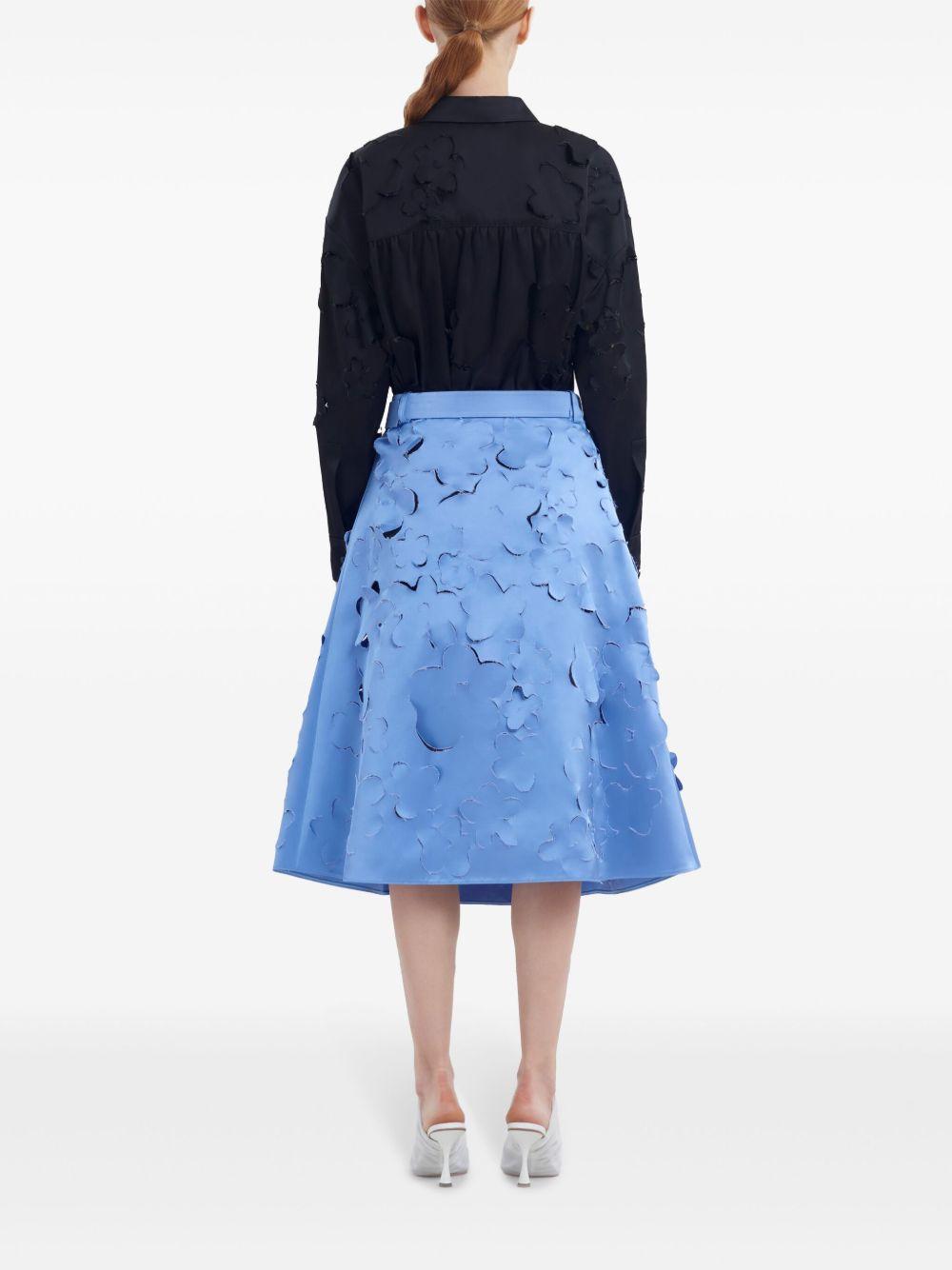 belted midi skirt Product Image
