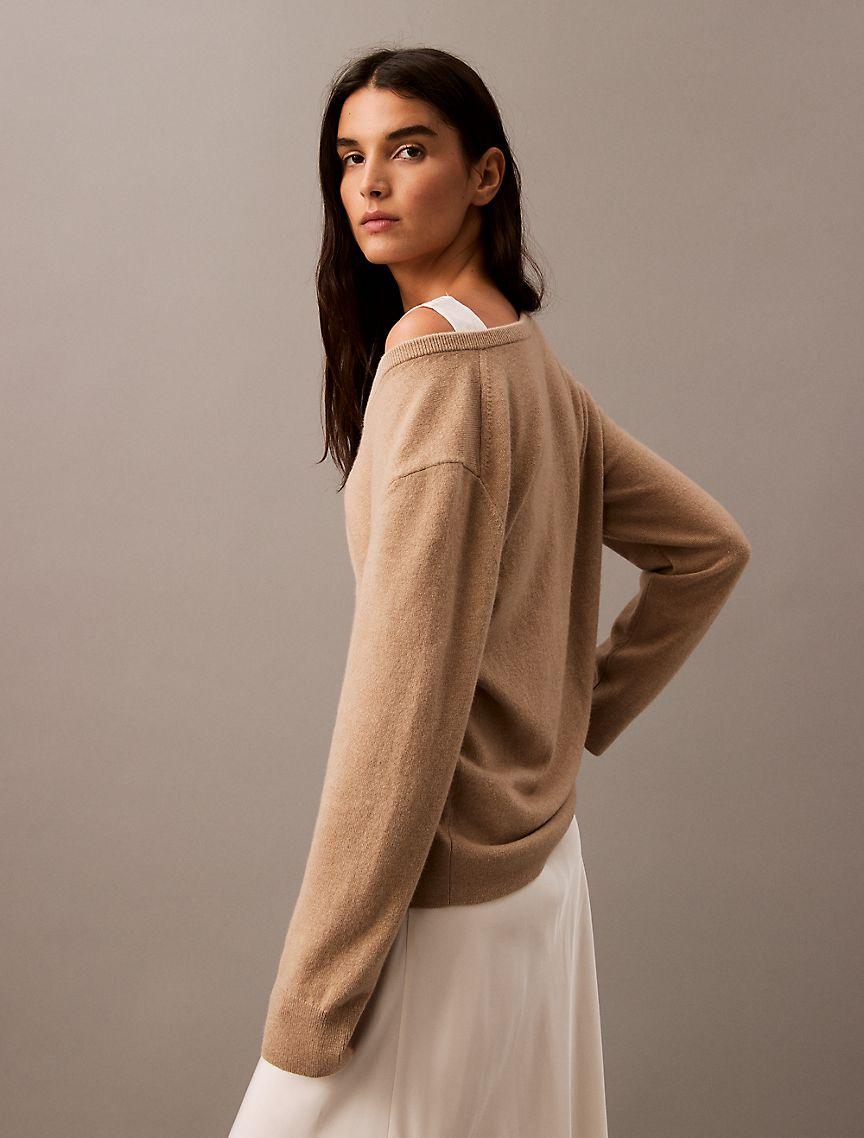 Cashmere V-Neck Sweater Product Image