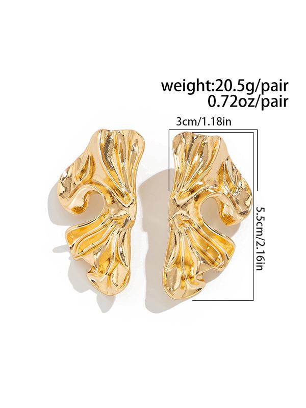 Normcore Geometric Drop Earrings Product Image