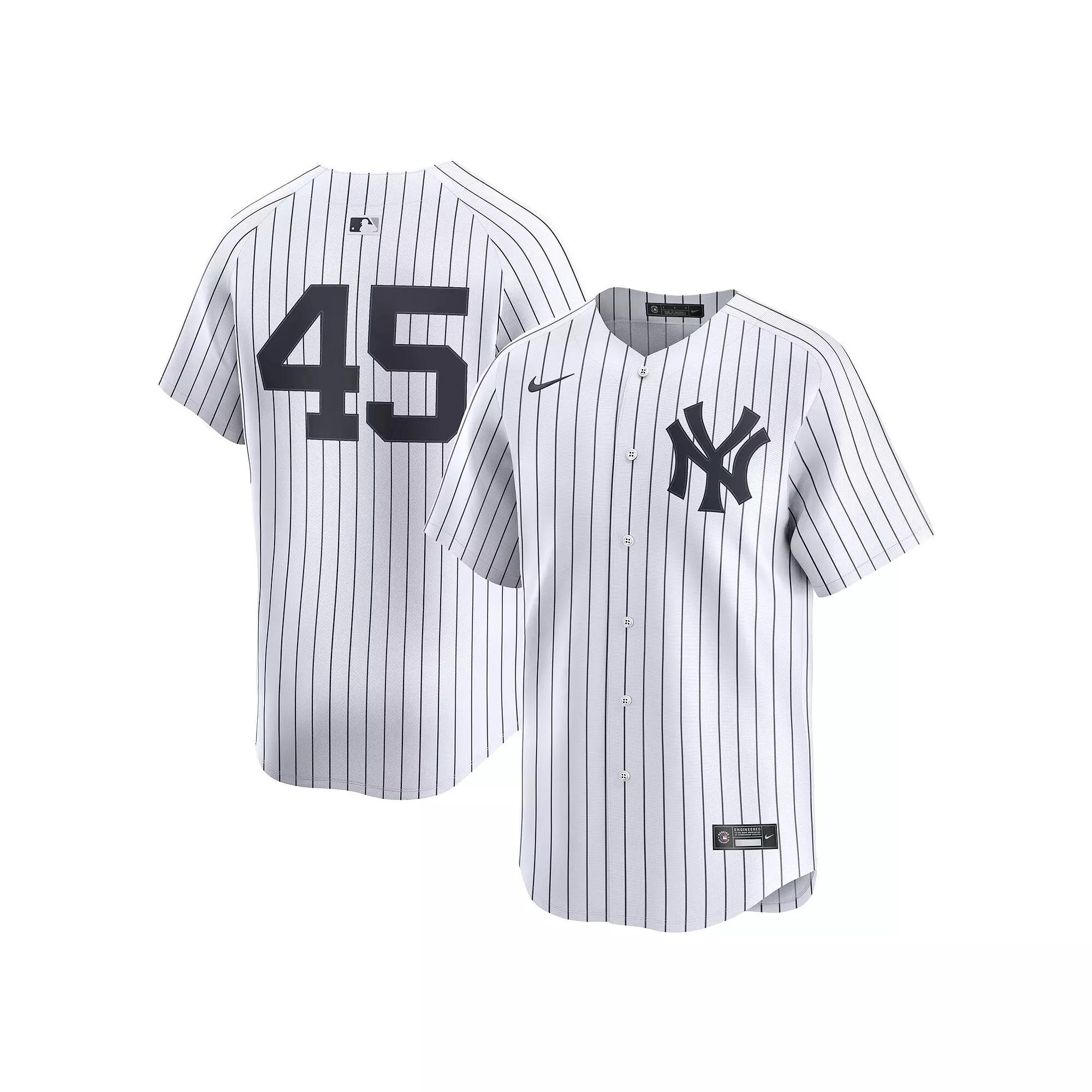 Men's Nike Gerrit Cole White New York Yankees Home Limited Player Jersey,  Product Image