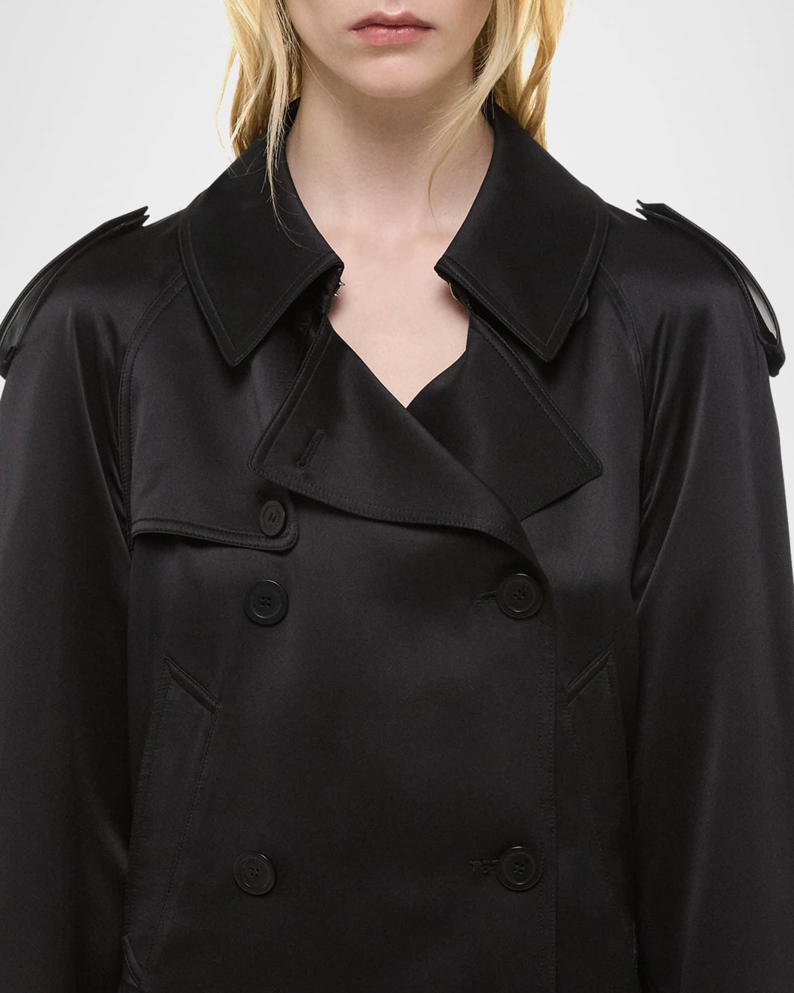 Belted Scarf Trench Coat  Product Image