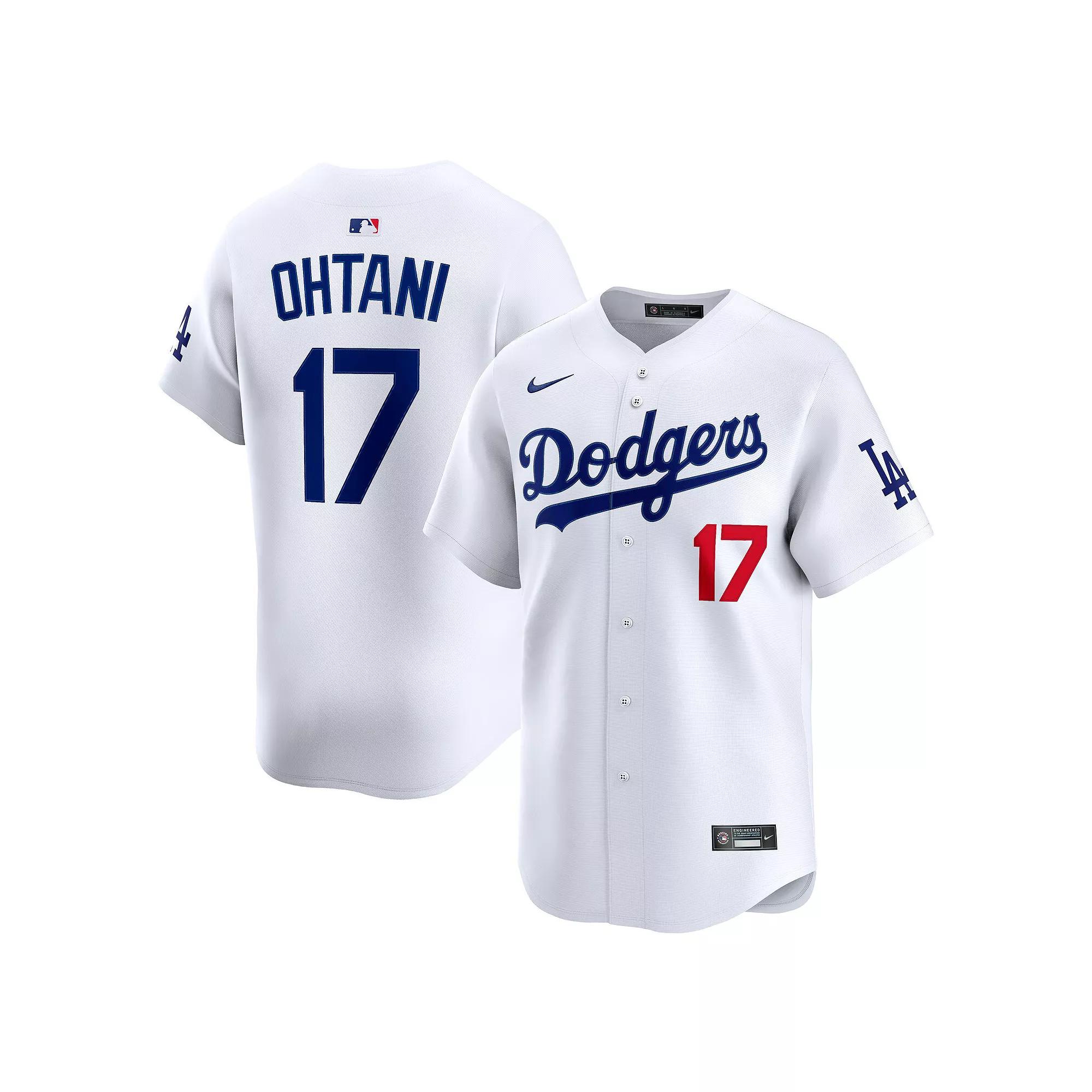 Men's Nike Shohei Ohtani White Los Angeles Dodgers Home Limited Player Jersey,  Product Image