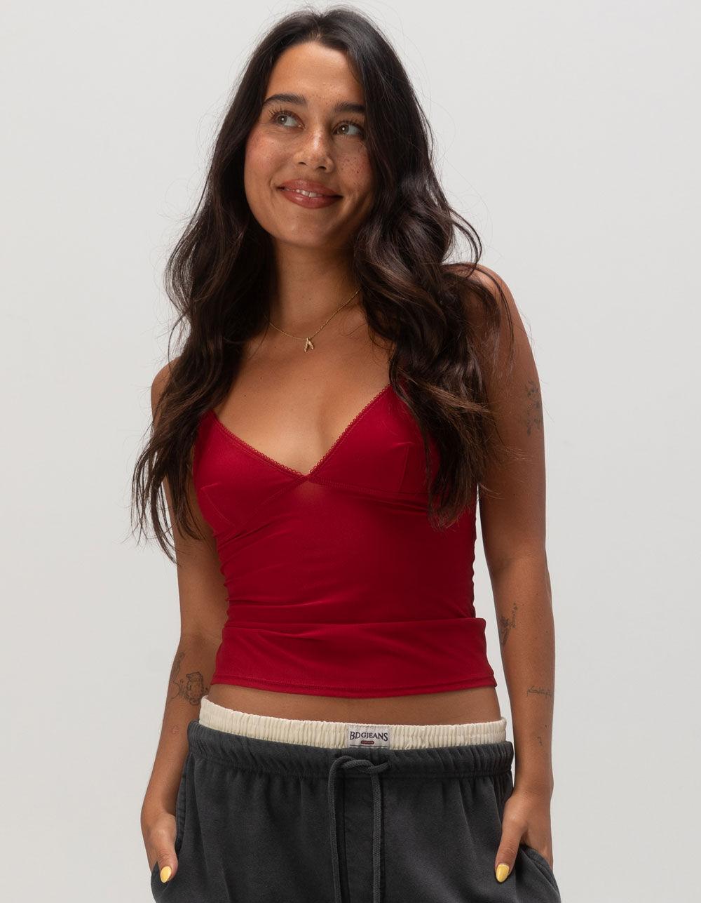 BDG Urban Outfitters Je T'aime Womens Cami - RED Product Image