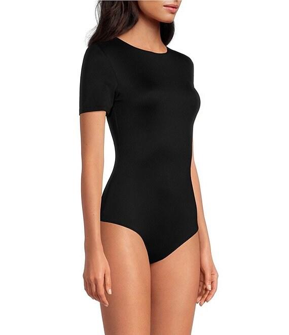 Gianni Bini Layla Short Sleeve Crew Neck Coordinating Bodysuit Product Image