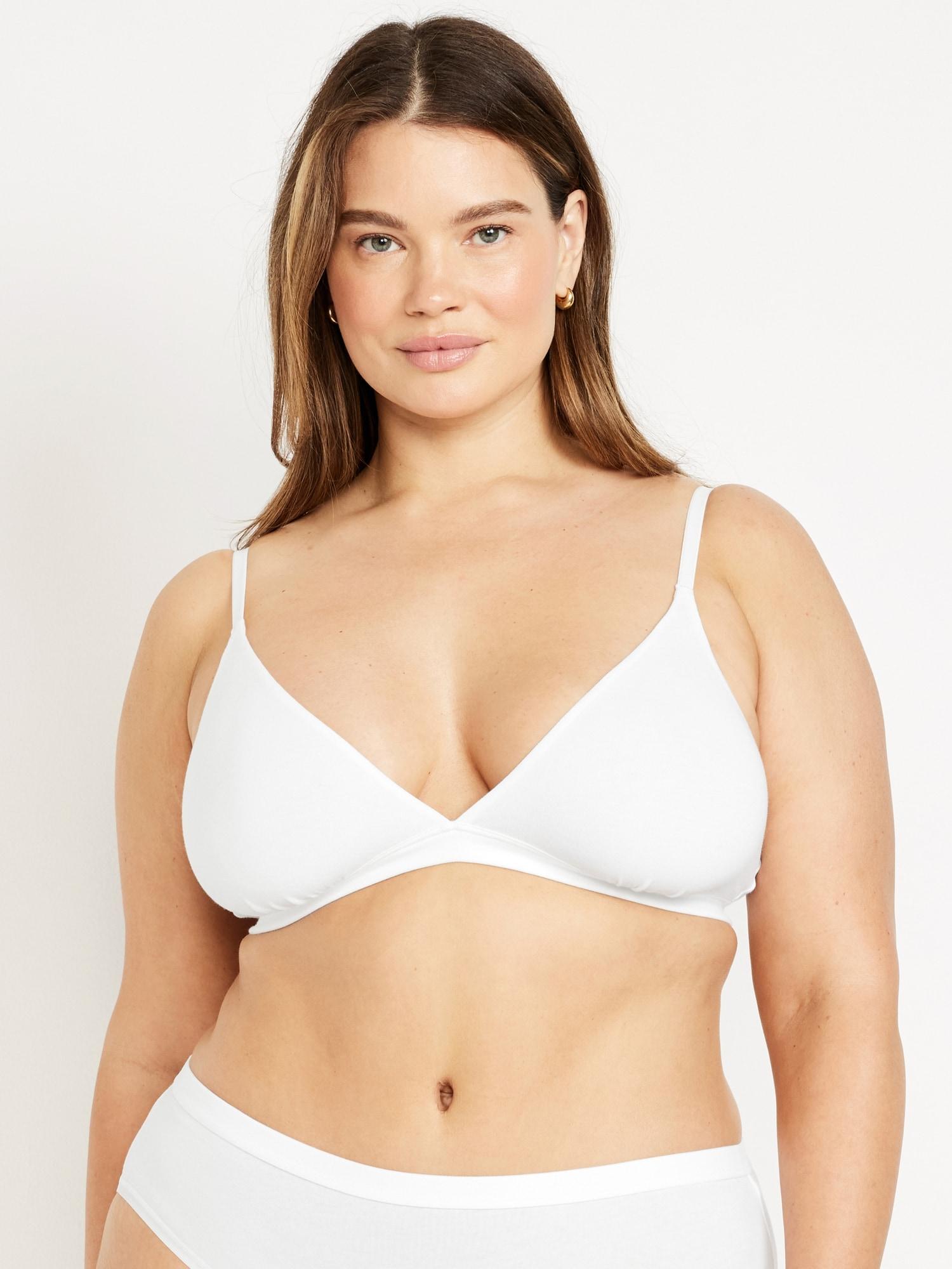 Everyday Cotton Triangle Bralette Product Image