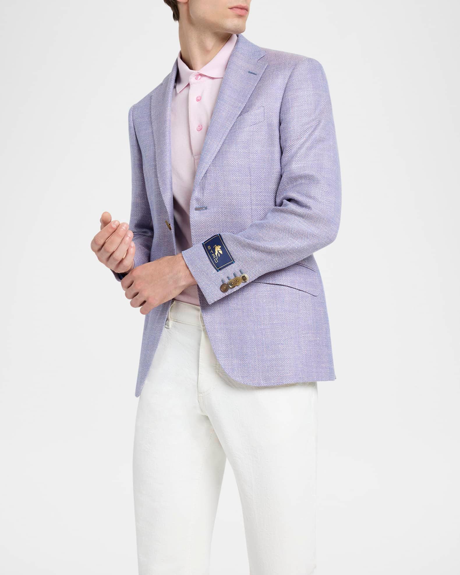 Men's Herringbone Sport Coat Product Image