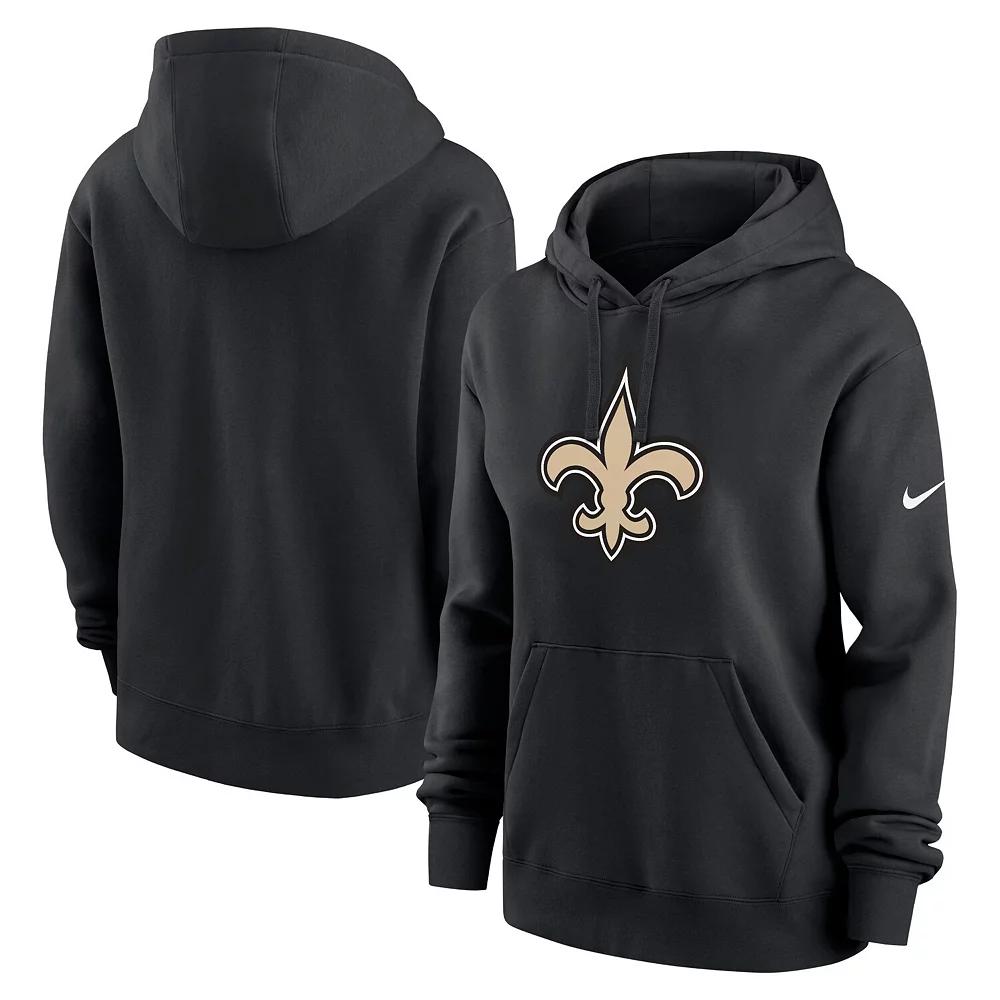Women's Nike Black Las Vegas Raiders Club Fleece Pullover Hoodie,  Product Image