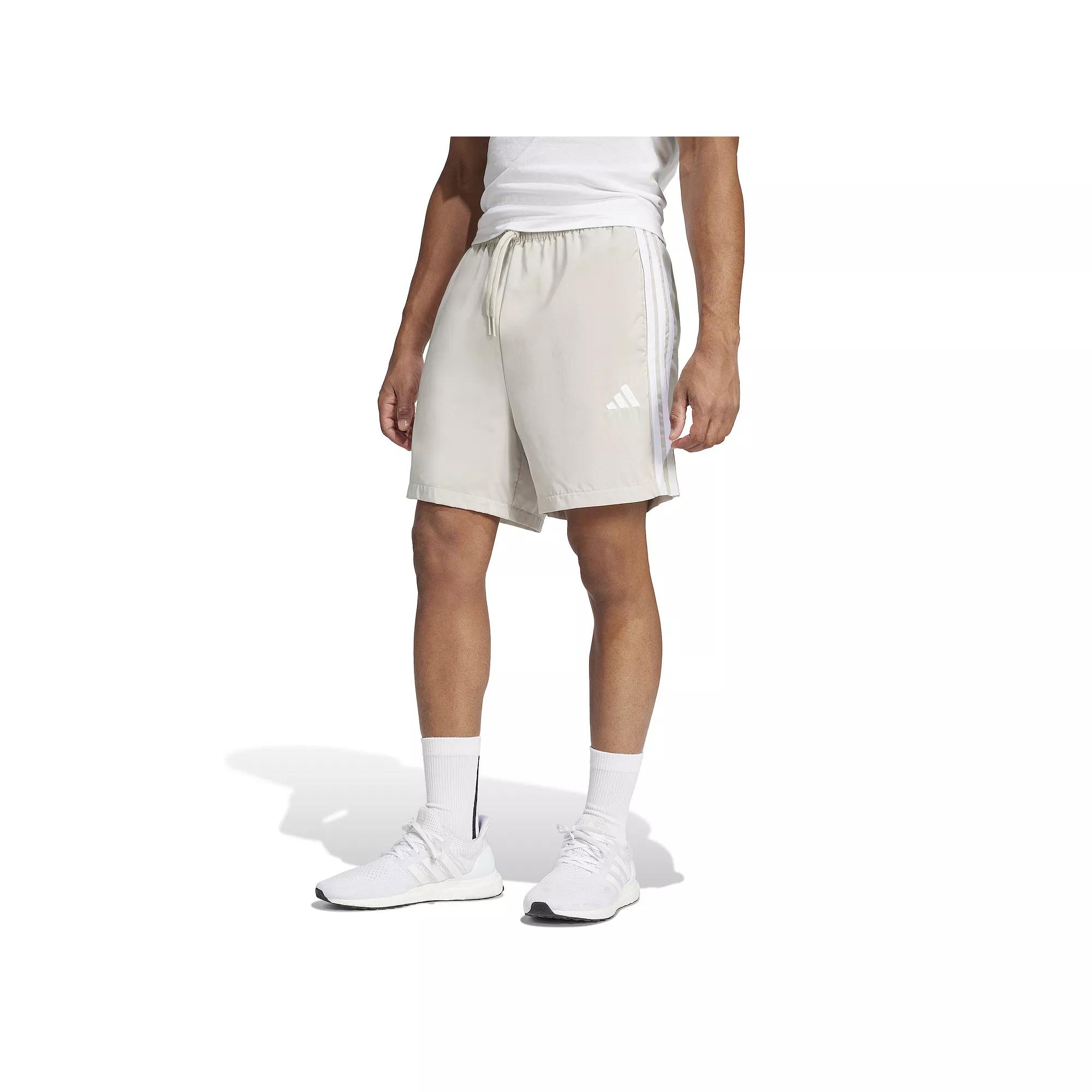 Men's adidas Essentials 3-Stripes Chelsea Sportswear Shorts, Size: Medium, Wonder Alumina Product Image