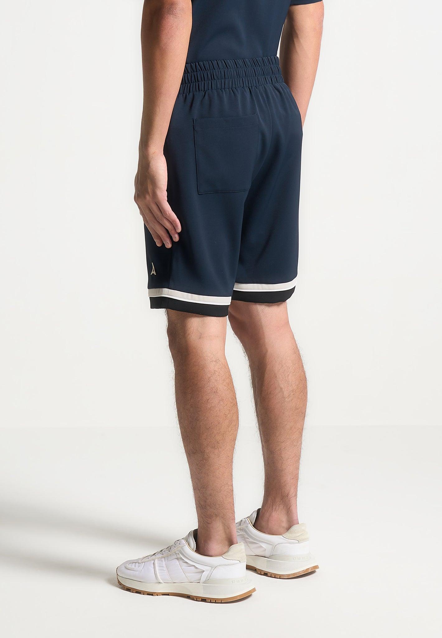 Varsity Shorts - Navy Male Product Image