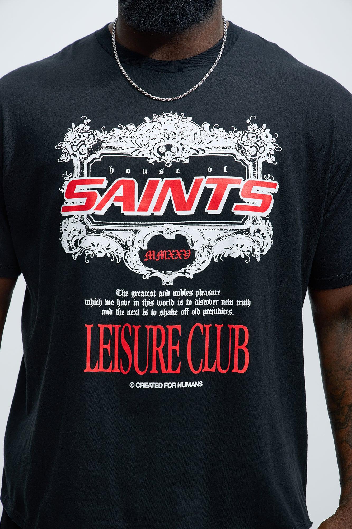 Saints Leisure Club Short Sleeve Tee - Black Product Image