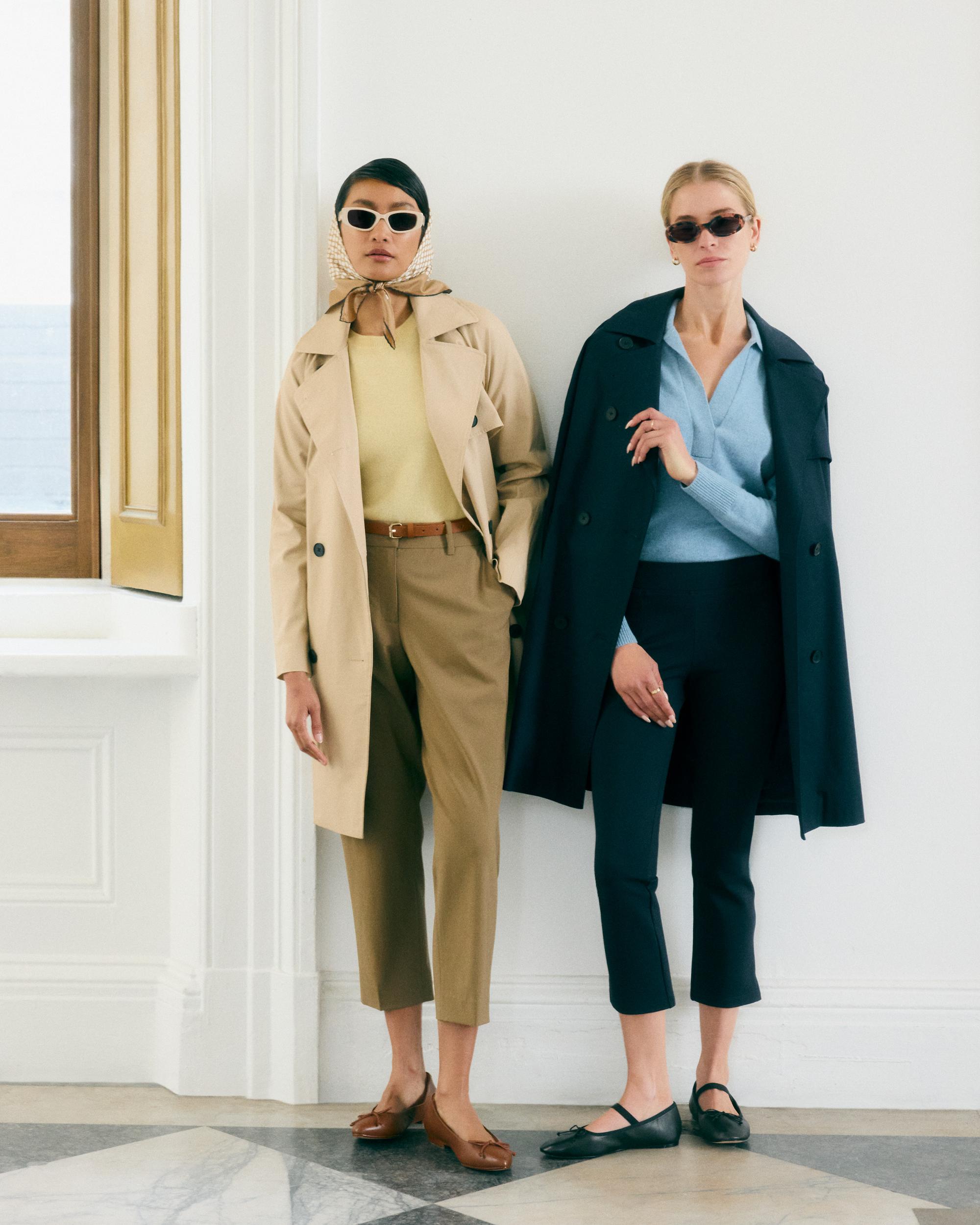 Quince | Women's Mongolian Cashmere Polo Sweater Product Image