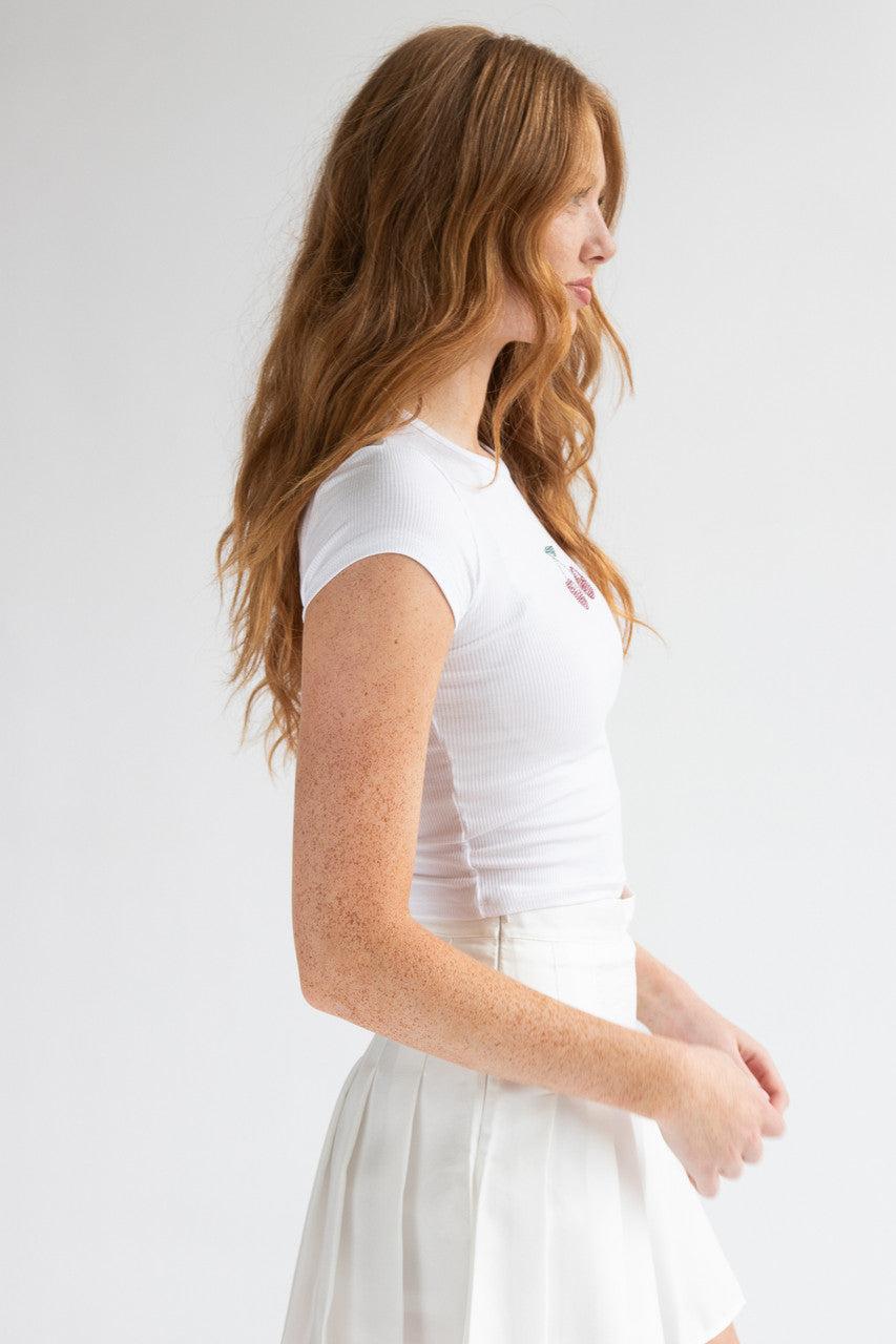 Rhinestone Cherry Tee Product Image