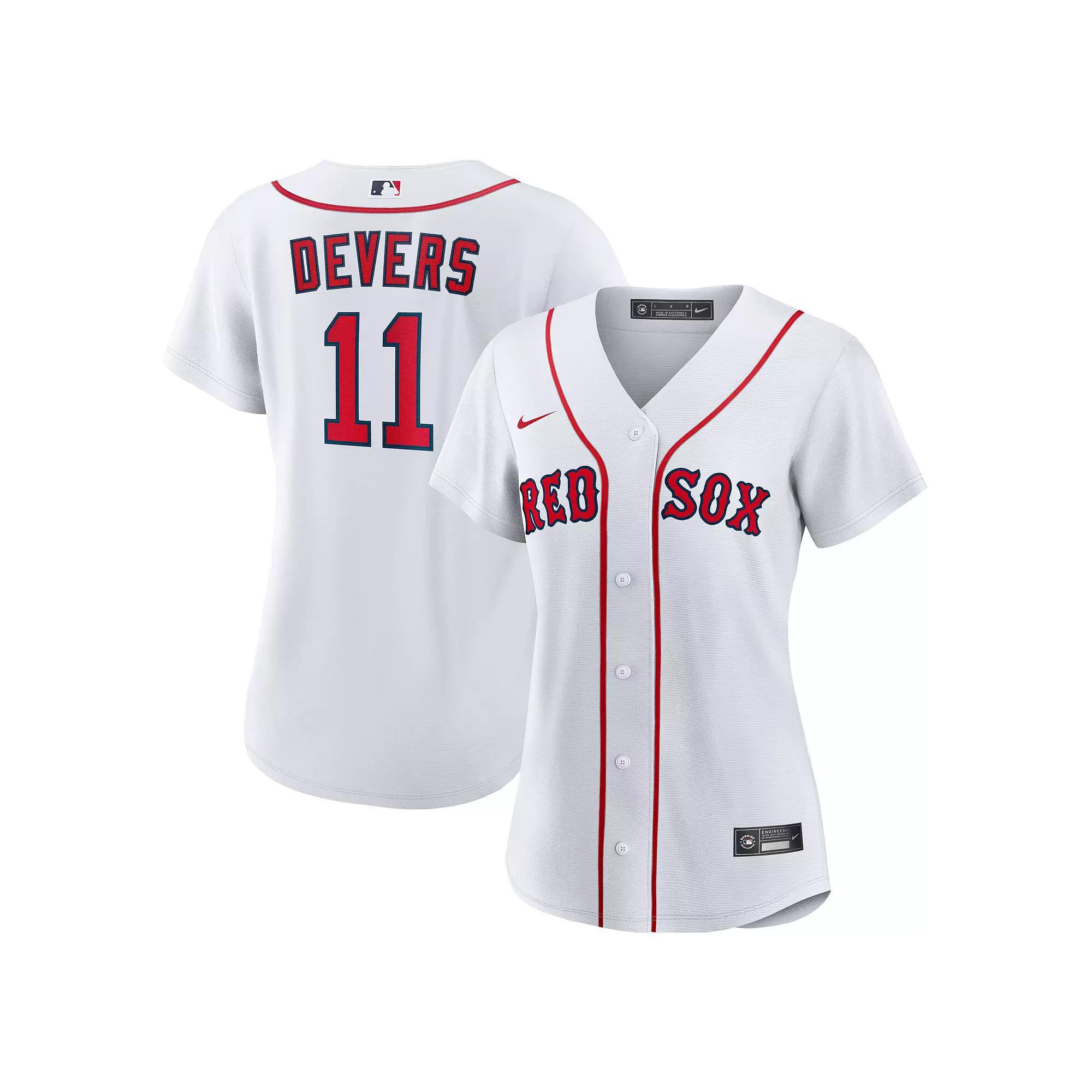 Women's Nike Rafael Devers White Boston Red Sox Home Replica Player Jersey, Size: XL Product Image