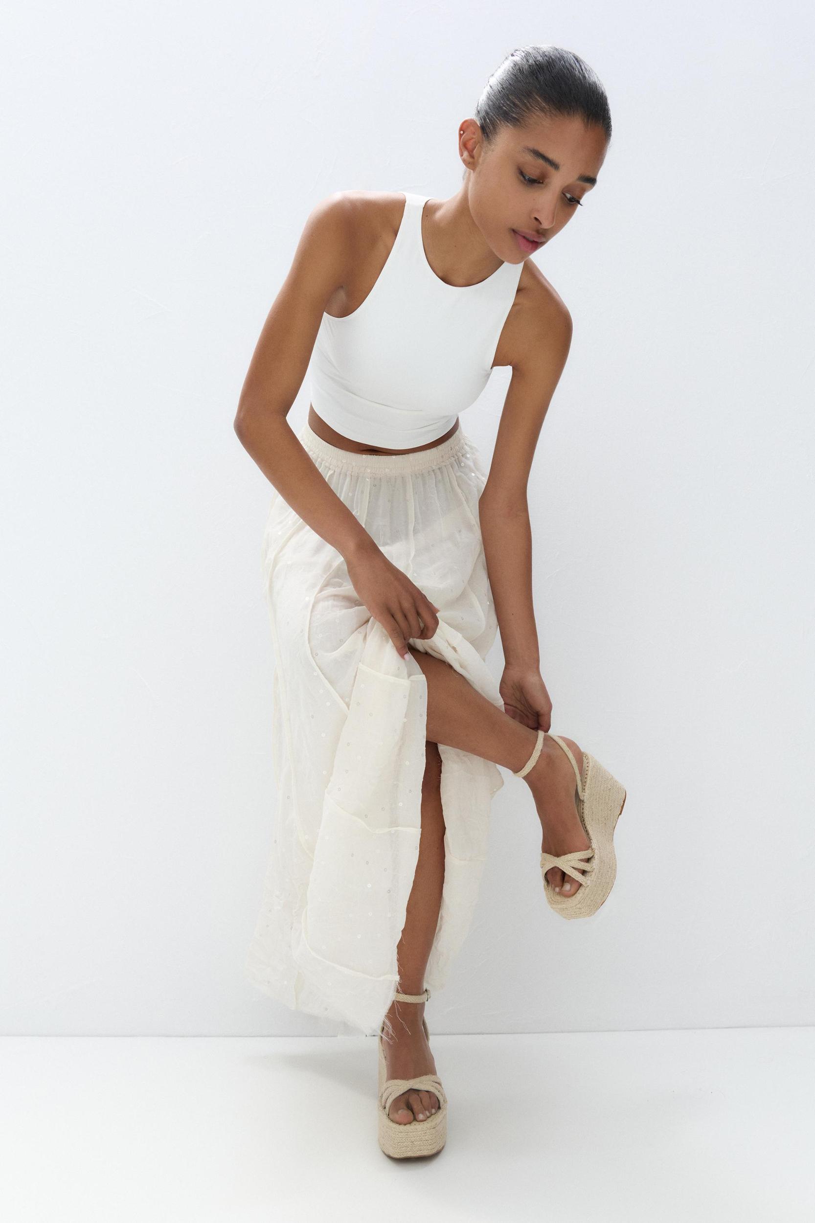 Jute wedge sandals Product Image