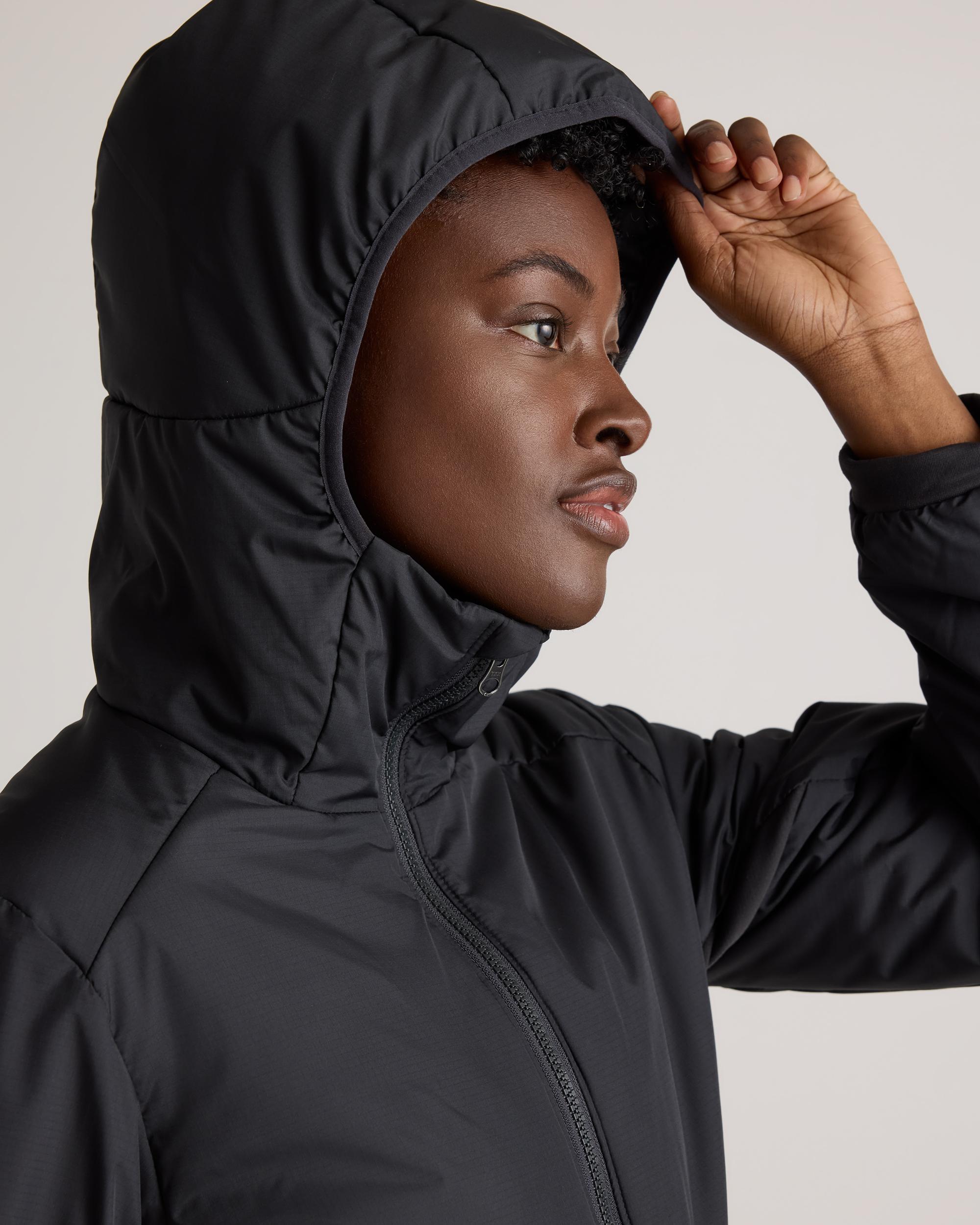 Quince | Women's Hybrid Insulated Lightweight Hooded Jacket 100% Polyester Product Image