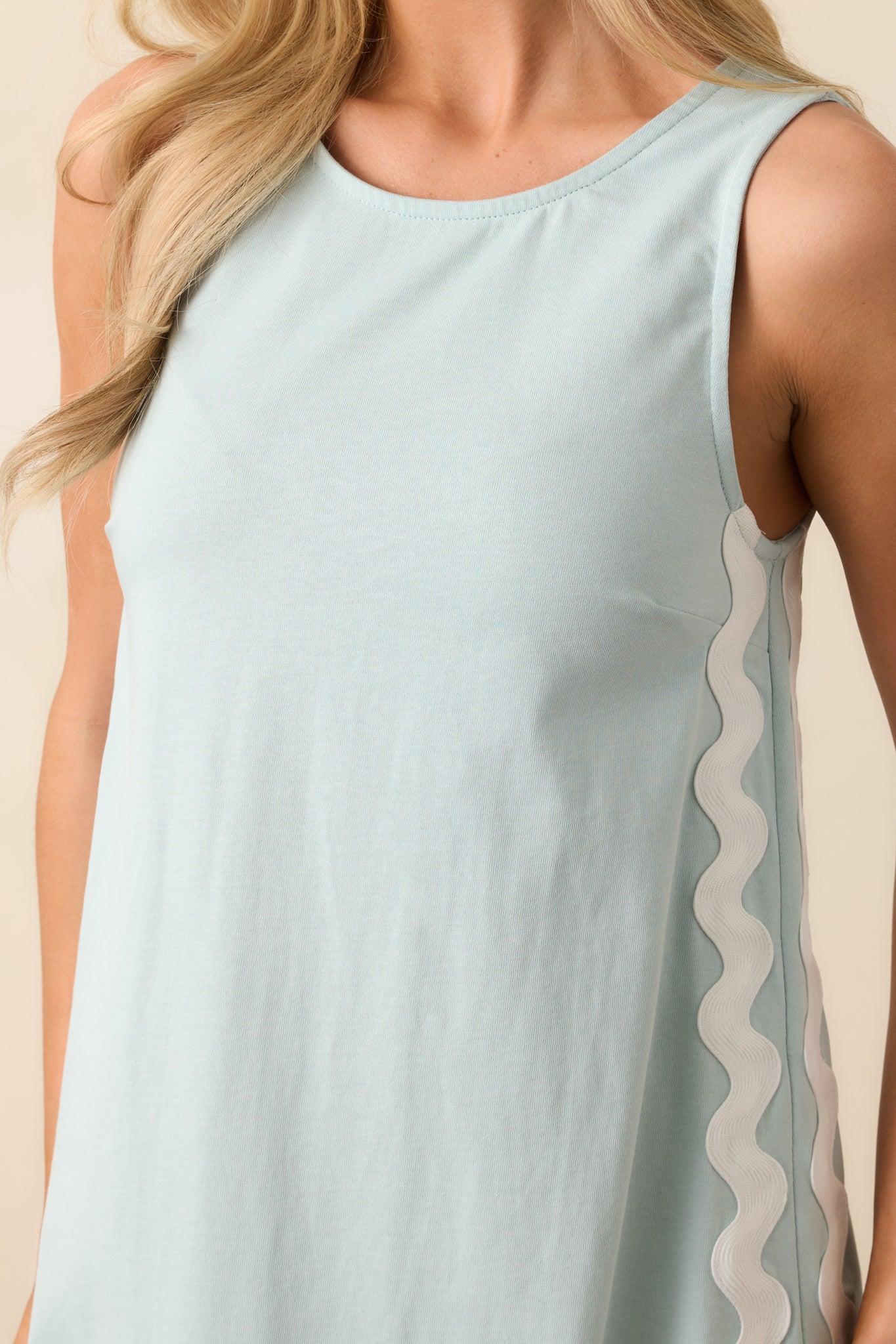 Dawn Ancient Waters Cotton Maxi Dress Product Image