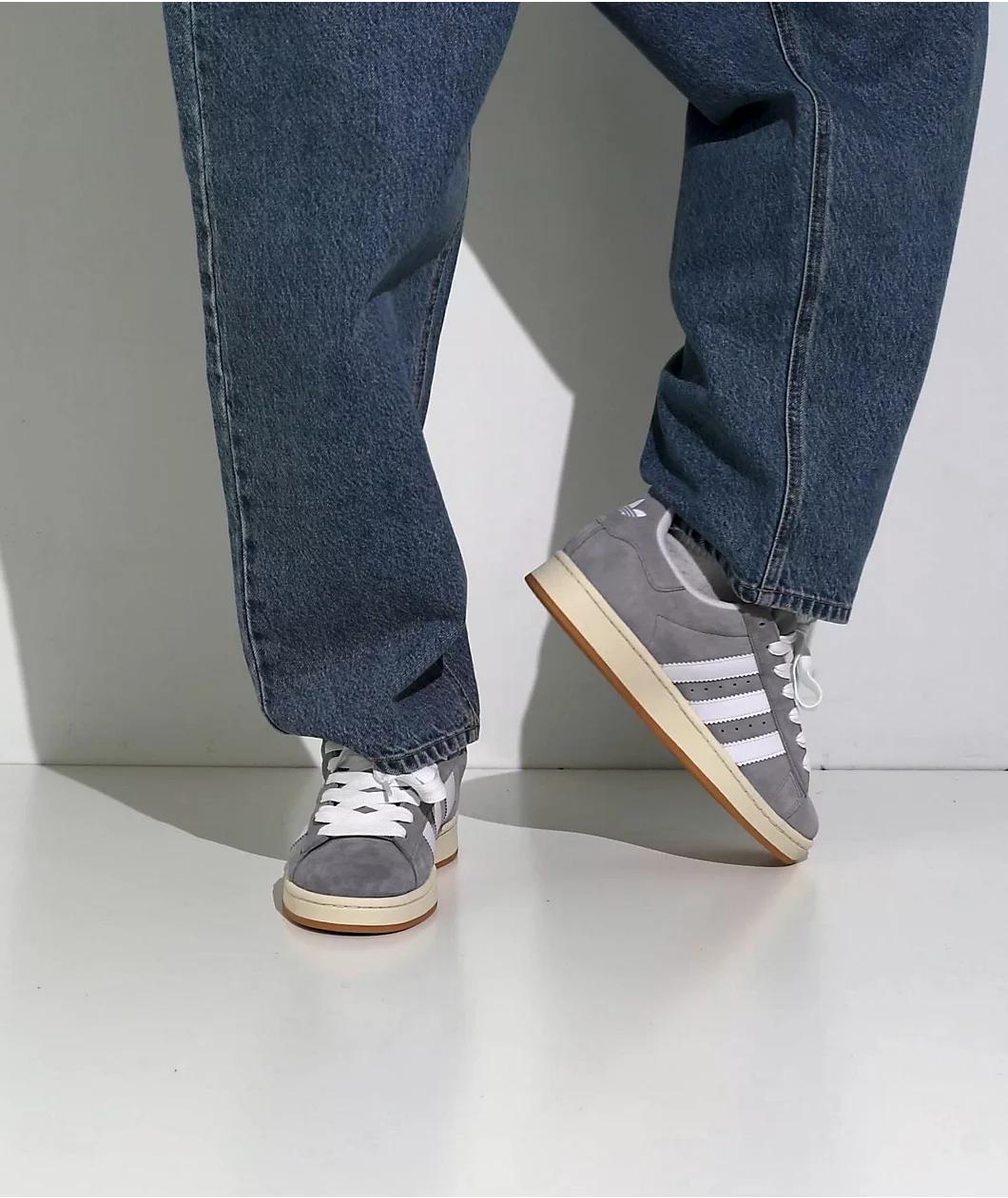 adidas Originals Campus 00s Grey Three & Cloud White Shoes Product Image