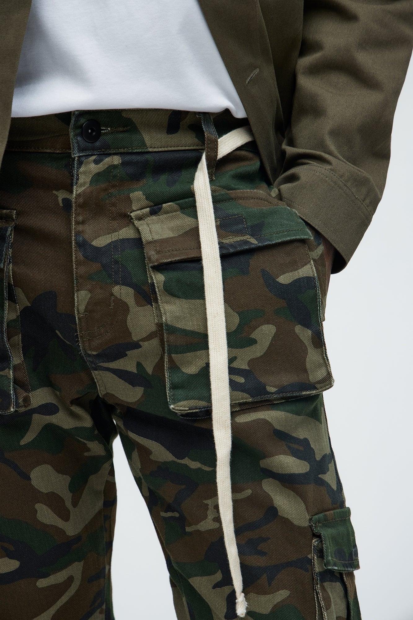 Hunter Slim Cargo Pants - Camouflage Product Image