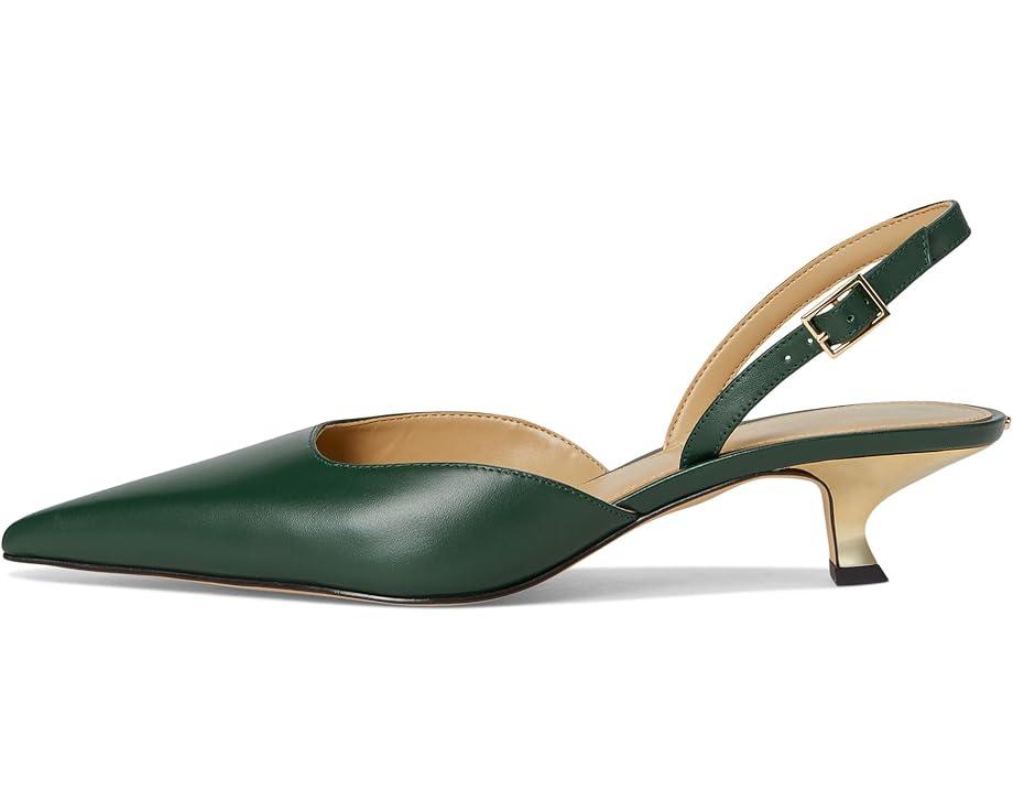 Khloe Pointed Toe Slingback Kitten Heel Product Image