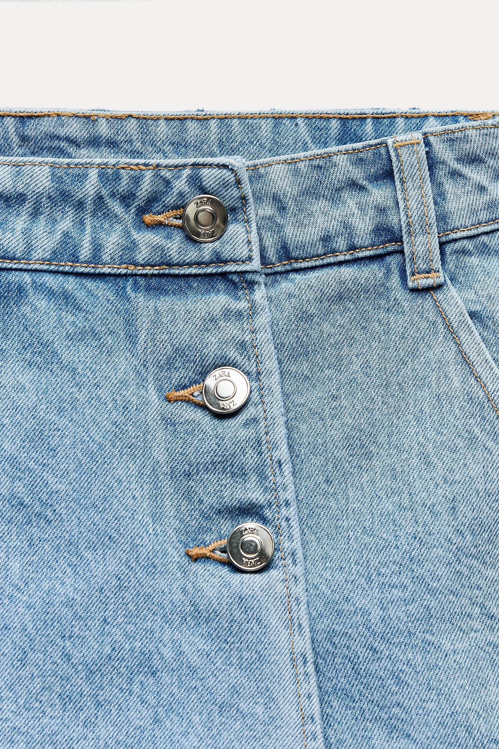 DENIM WRAP SKORT Z1975 Product Image