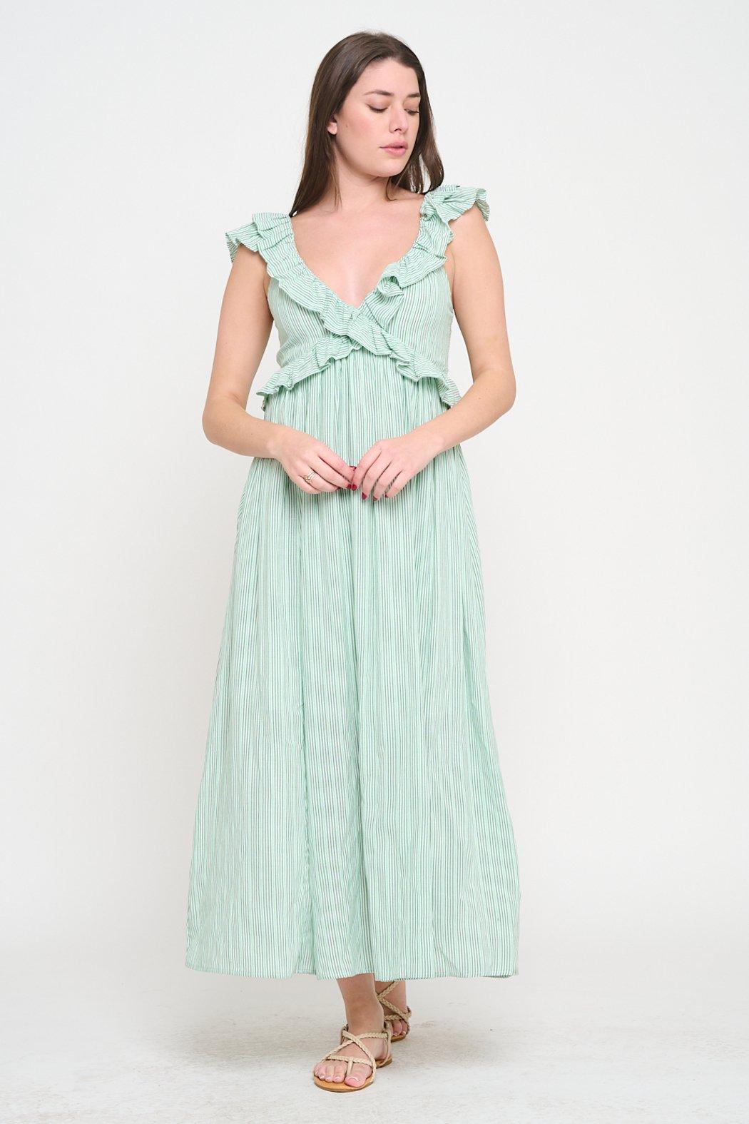 Mint Melody Maxi Dress Product Image