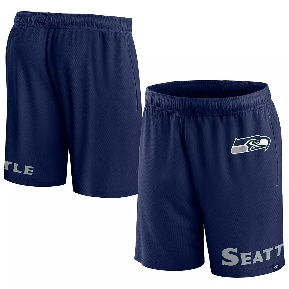 Men's Fanatics Branded College Navy Seattle Seahawks Clincher Shorts,  Product Image