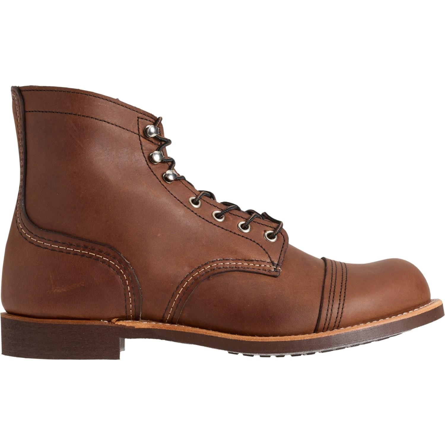 Red Wing 6” Iron Ranger Cap-Toe Boots - Leather, Factory 2nds (For Men) Product Image