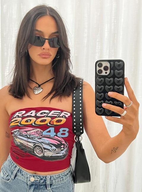 Valentina iPhone Case Black Product Image