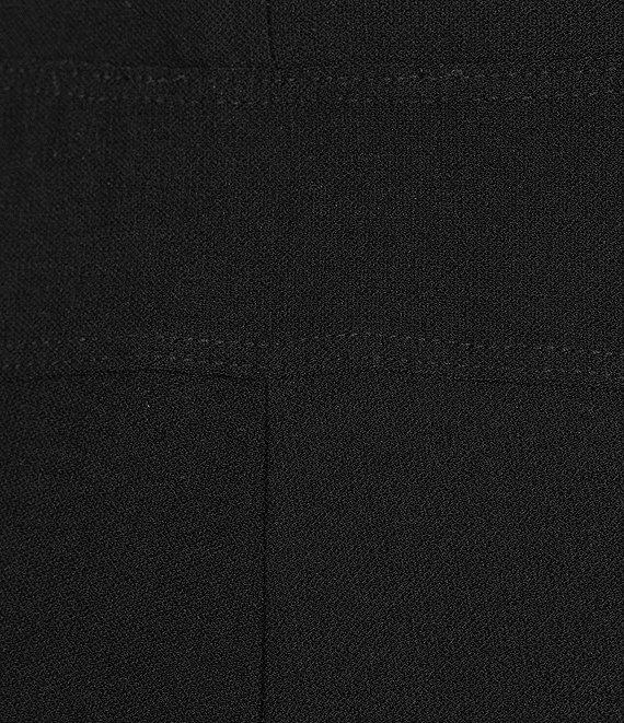 Eileen Fisher Stretch Crepe Flat Front Lantern Cargo Ankle Pants Product Image