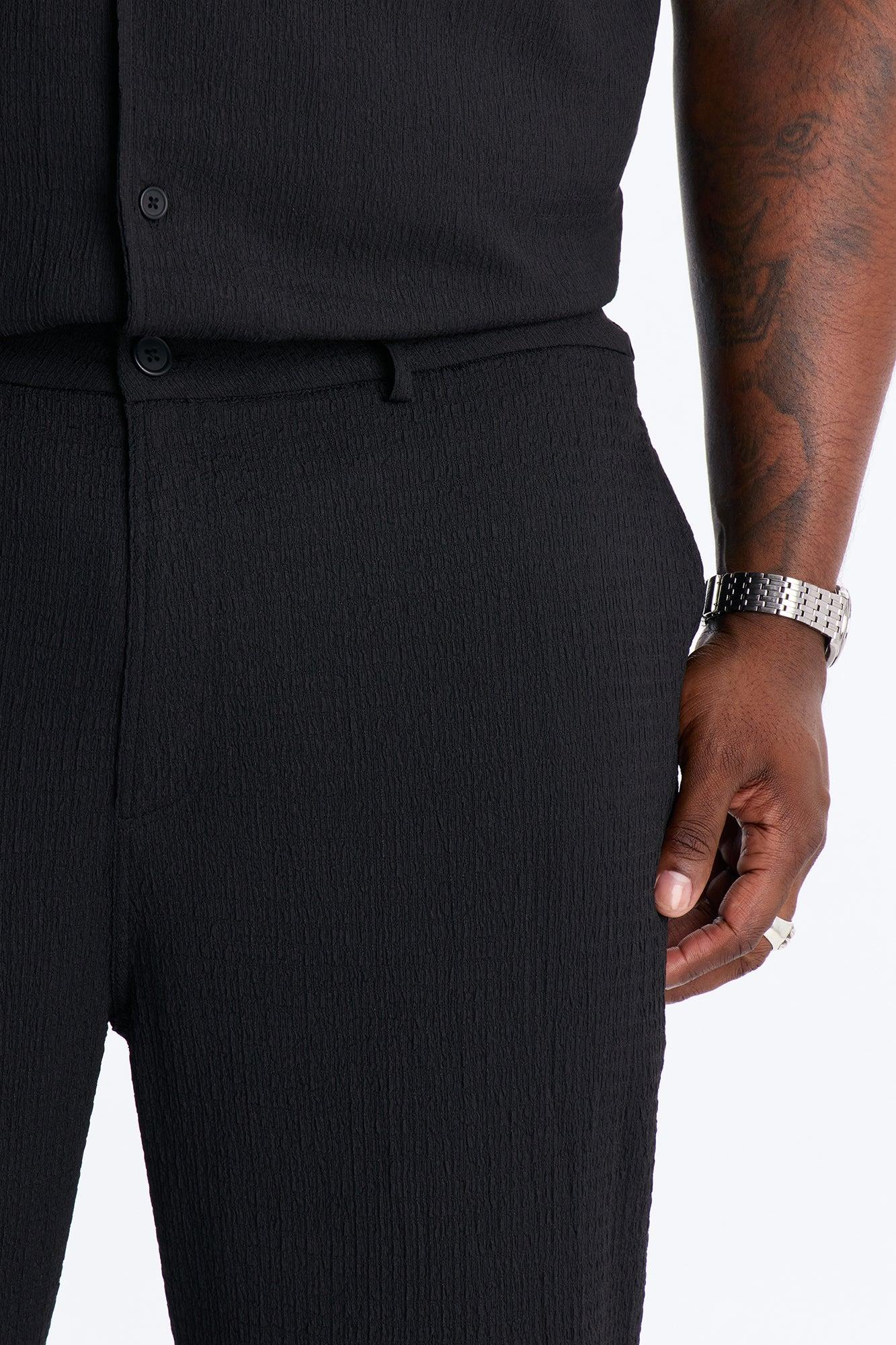 Straight Burton Pant - Black Male Product Image