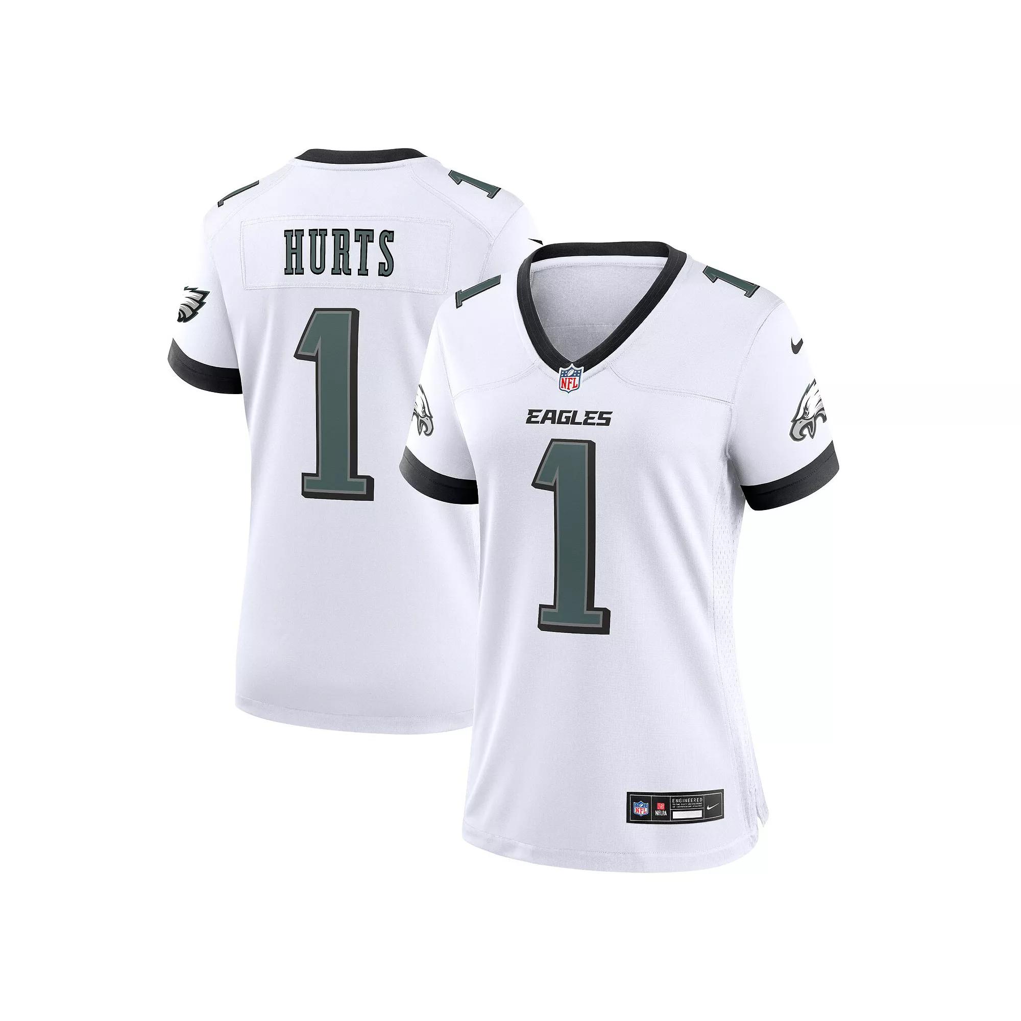 Women's Nike Jalen Hurts White Philadelphia Eagles Game Jersey, Size: XL Product Image