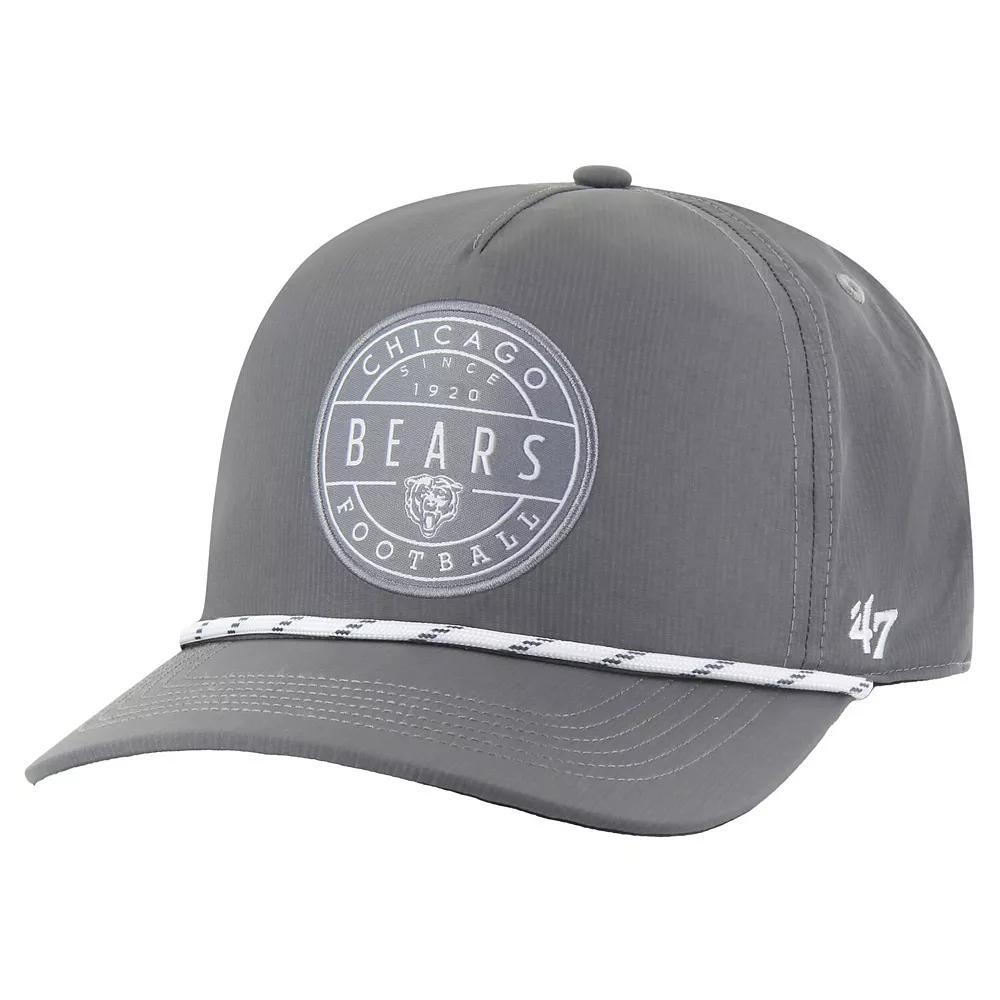 Men's '47  Gray Chicago Bears Suburbia Hitch Adjustable Hat, Grey Product Image
