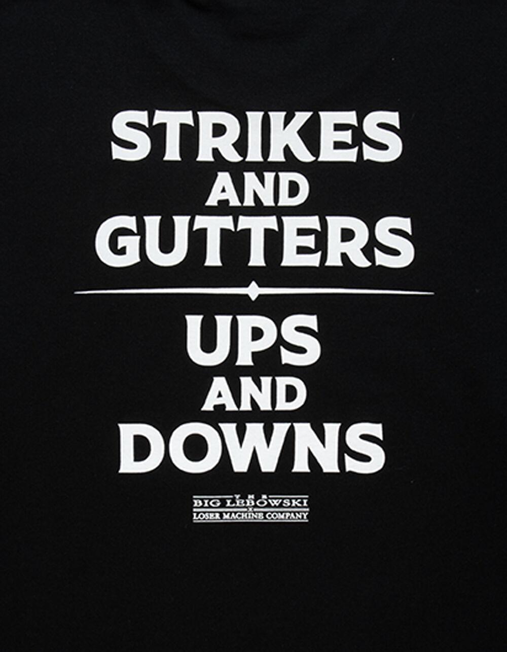 LOSER MACHINE x The Big Lebowski The Dude Mens Tee - BLACK Product Image