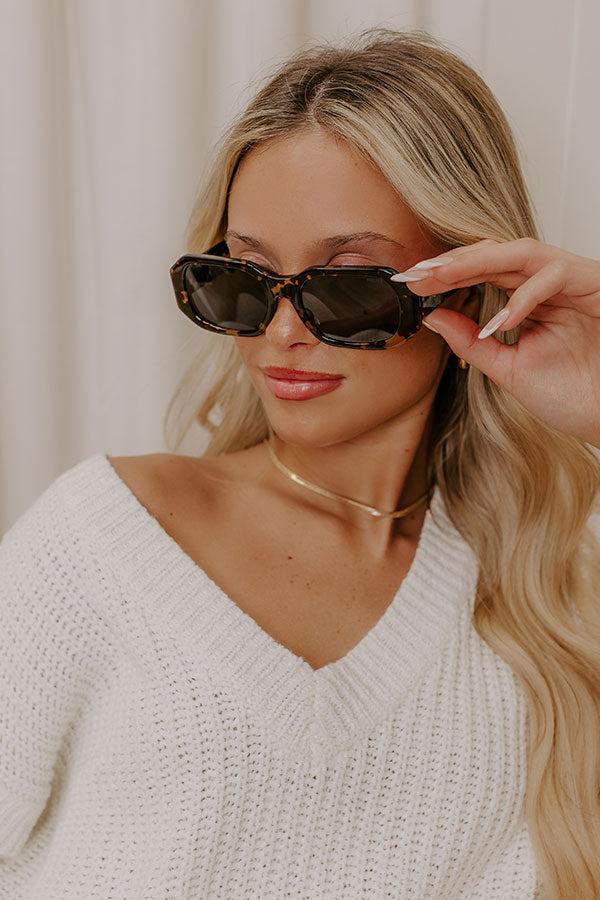 Freyrs Onyx Sunglasses in Dark Tortoiseshell Product Image