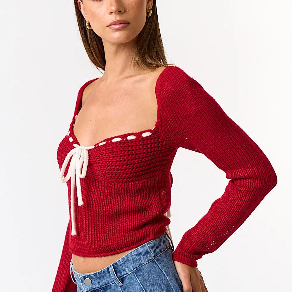 Calvin Crop Sweater Product Image